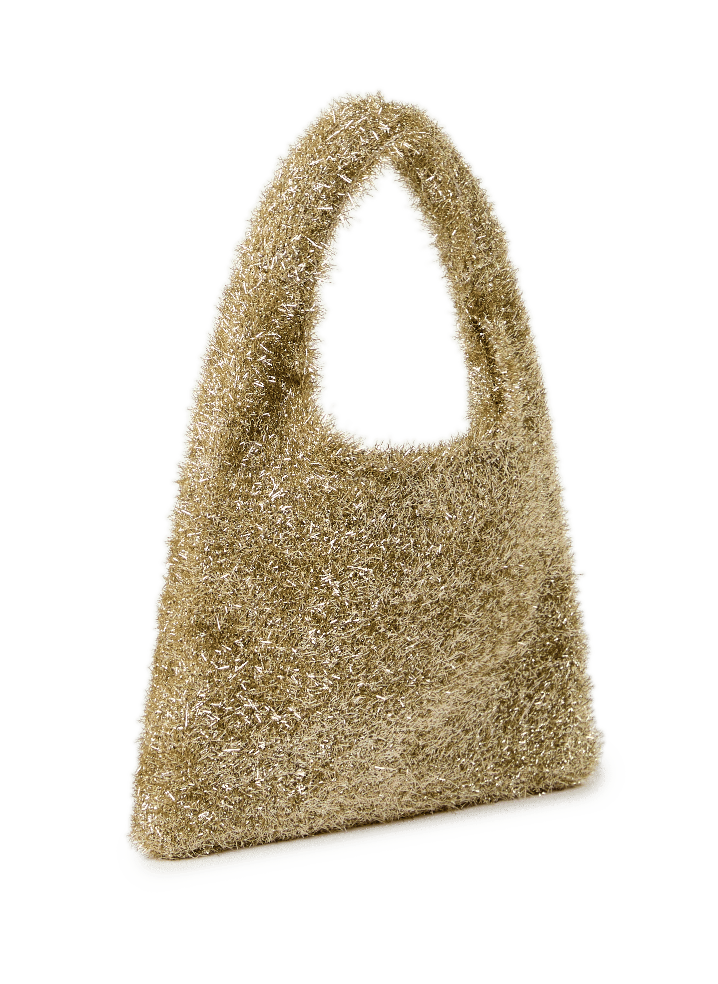 Sac à main en maille métalisé AU PRINTEMPS PARIS Doré