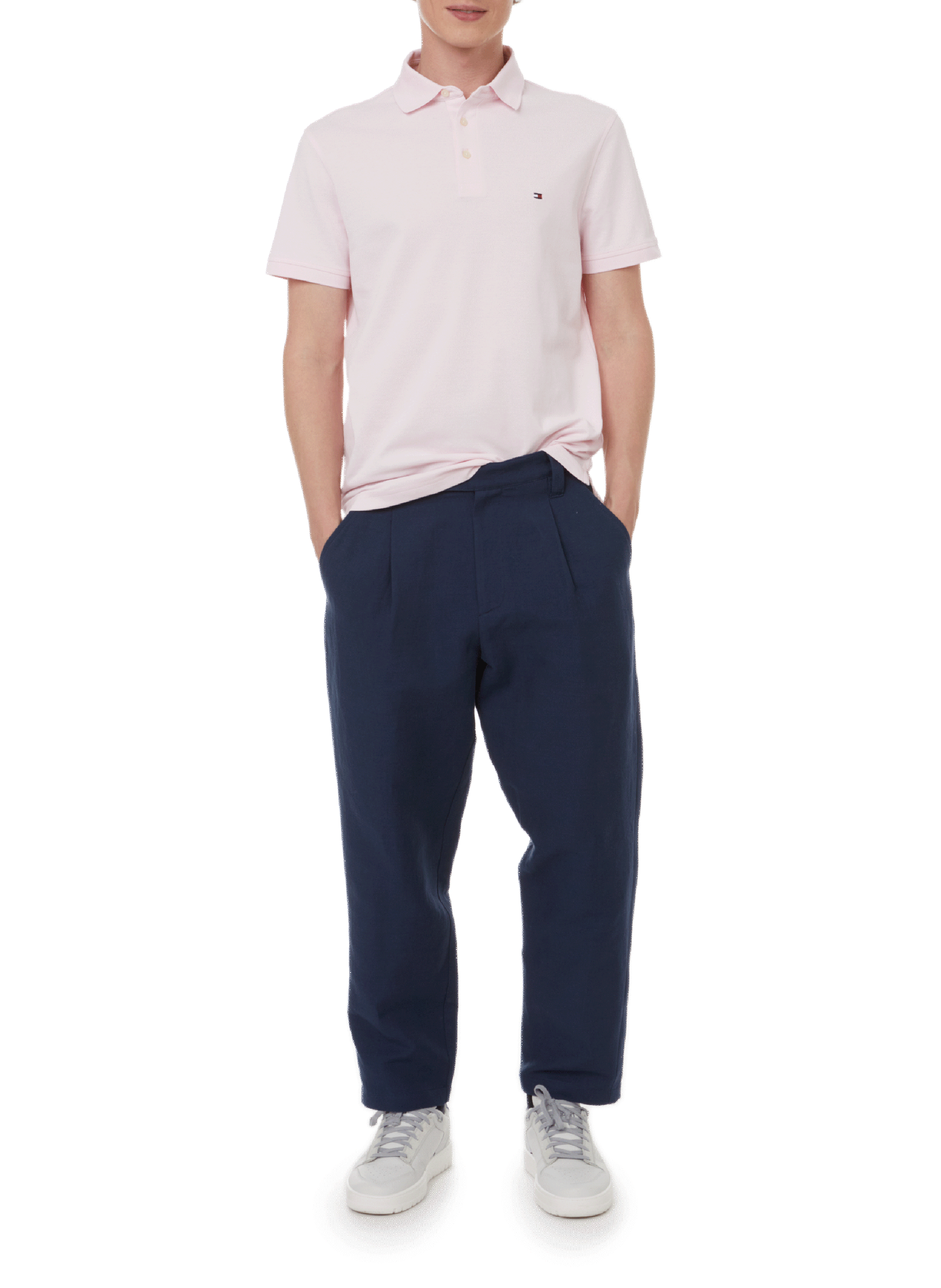 Short-sleeved polo shirt TOMMY HILFIGER Pink