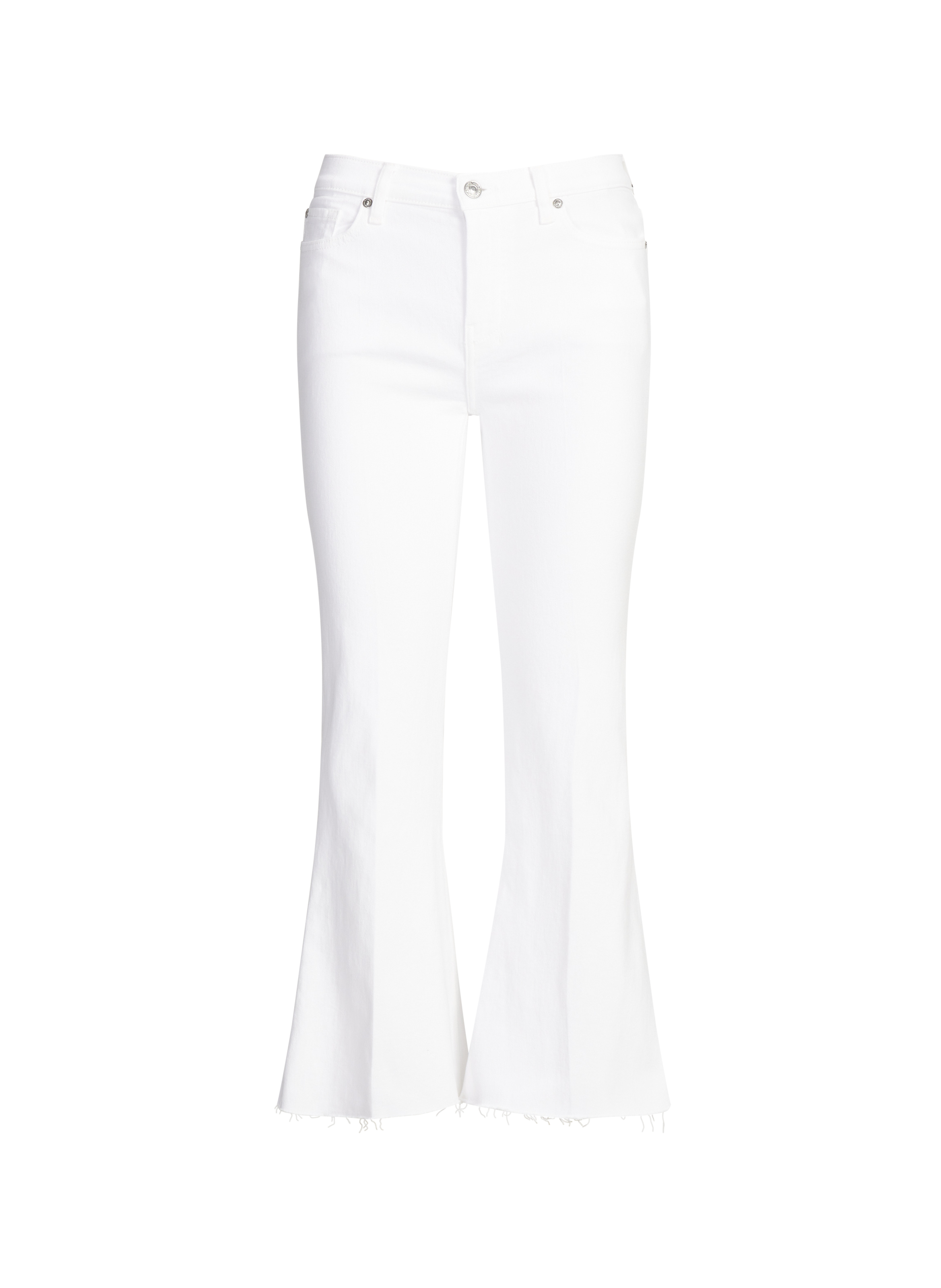 Bootcut jeans in mixed cotton 7 FOR ALL MANKIND White