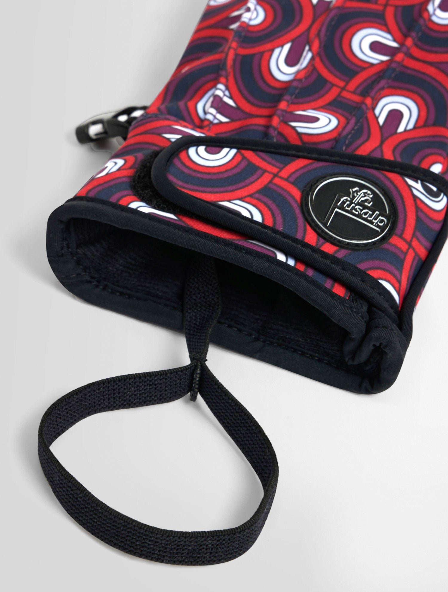 Gants de ski pilule coupe regular FUSALP Rouge