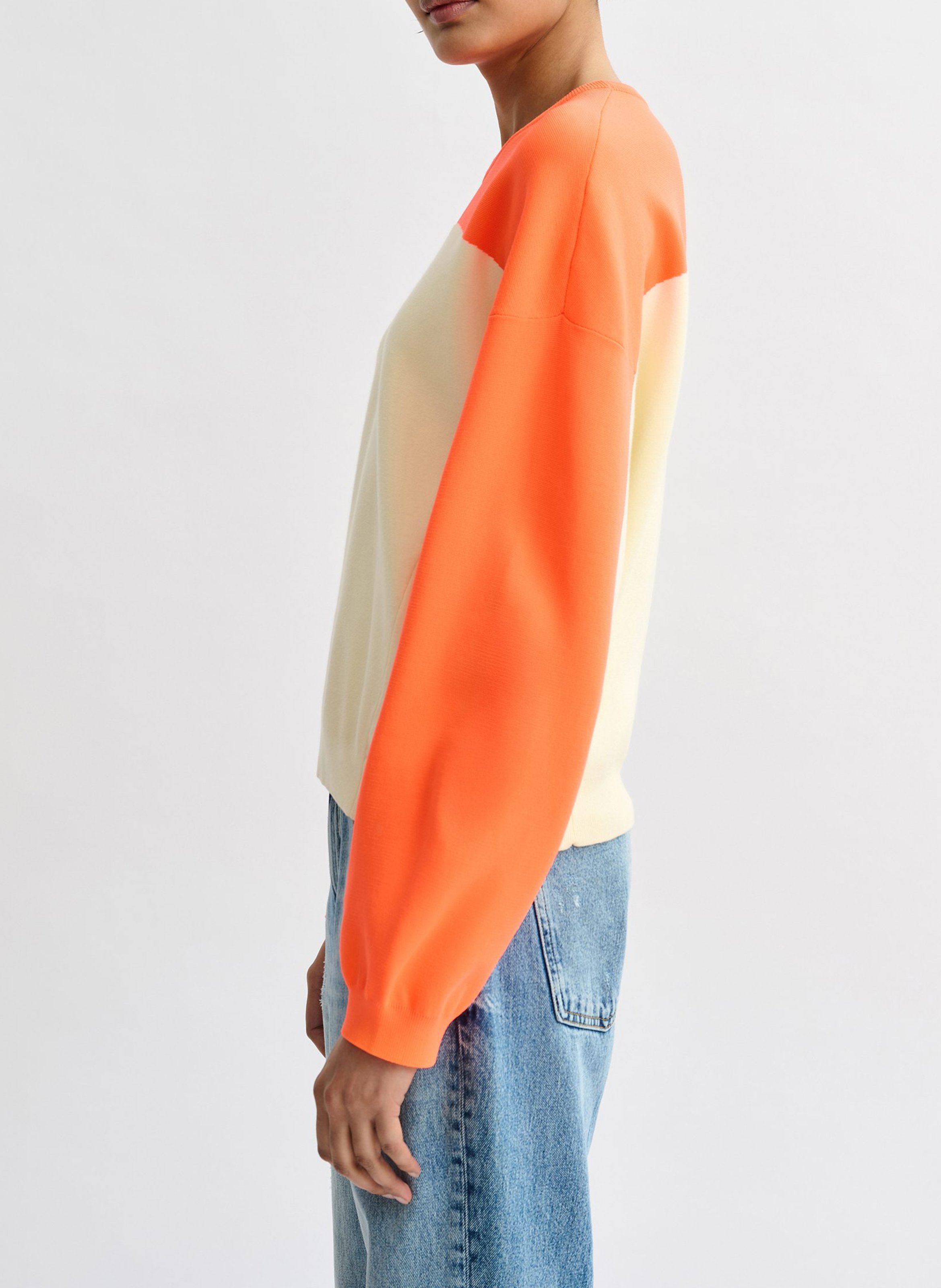 Pull col rond Joto ESSENTIEL ANTWERP Orange