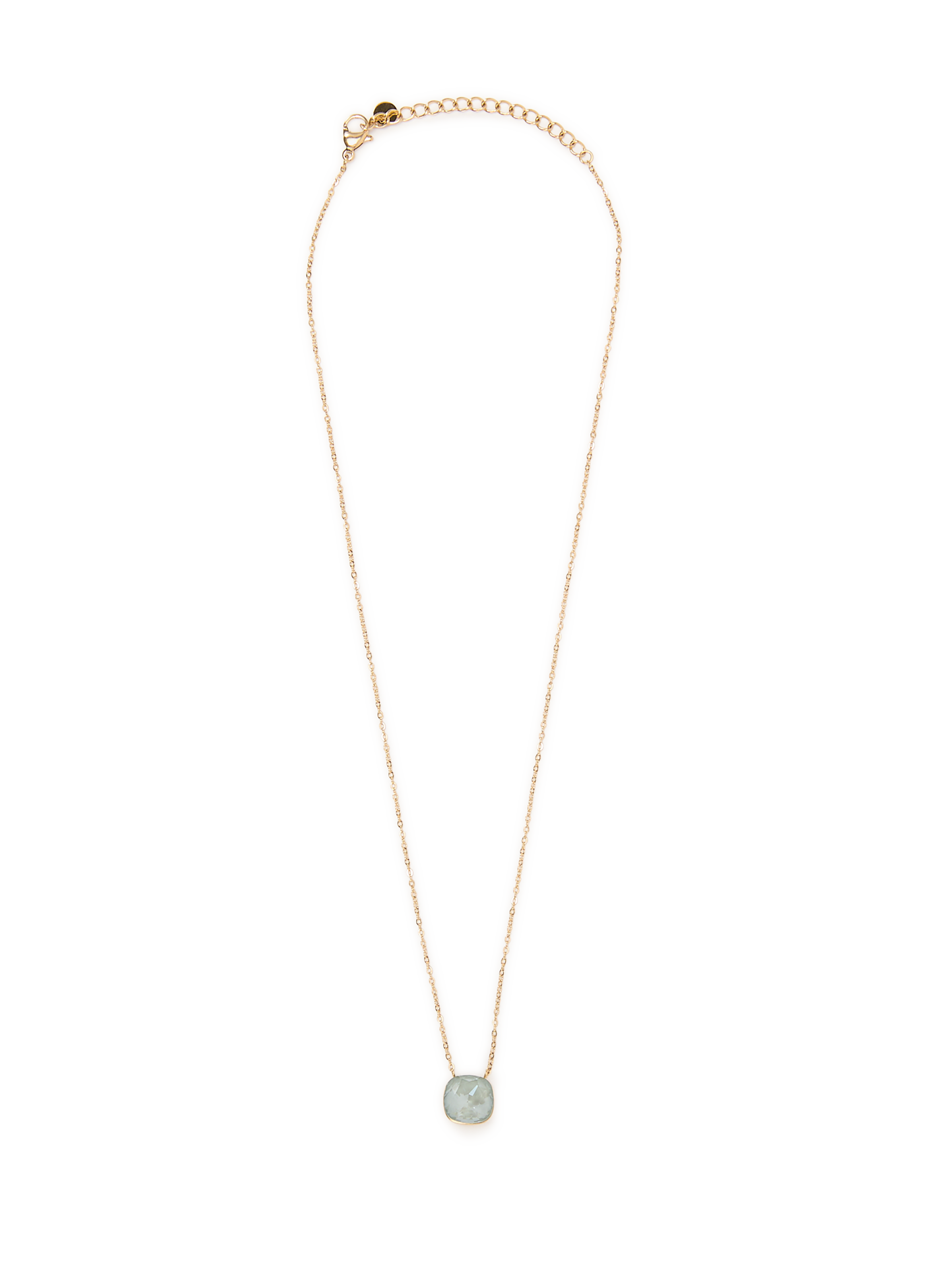 Collier pendentif cristal AU PRINTEMPS PARIS Bleu