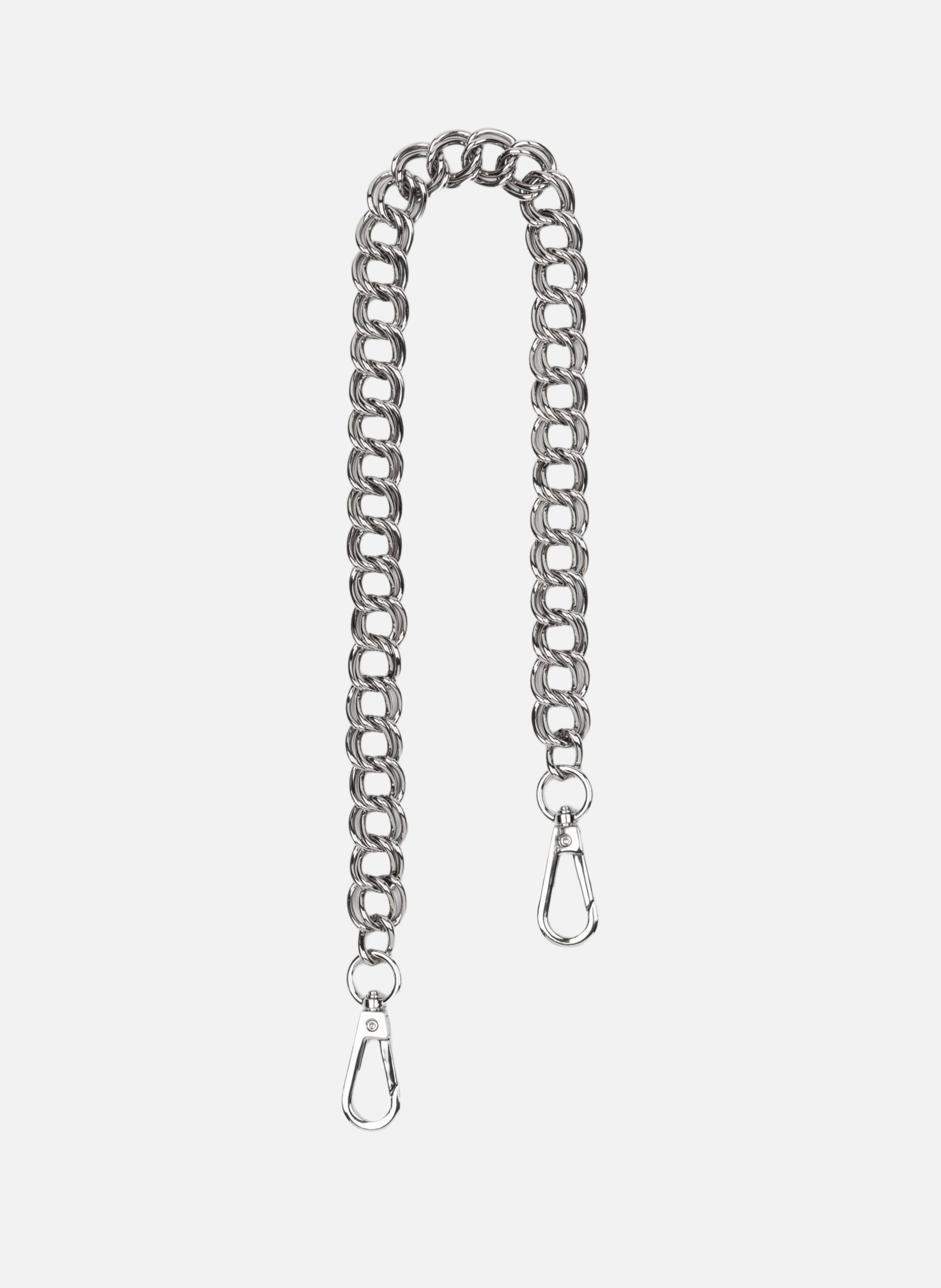 Chaîne double maillon - accessoires métal LANCASTER Argent