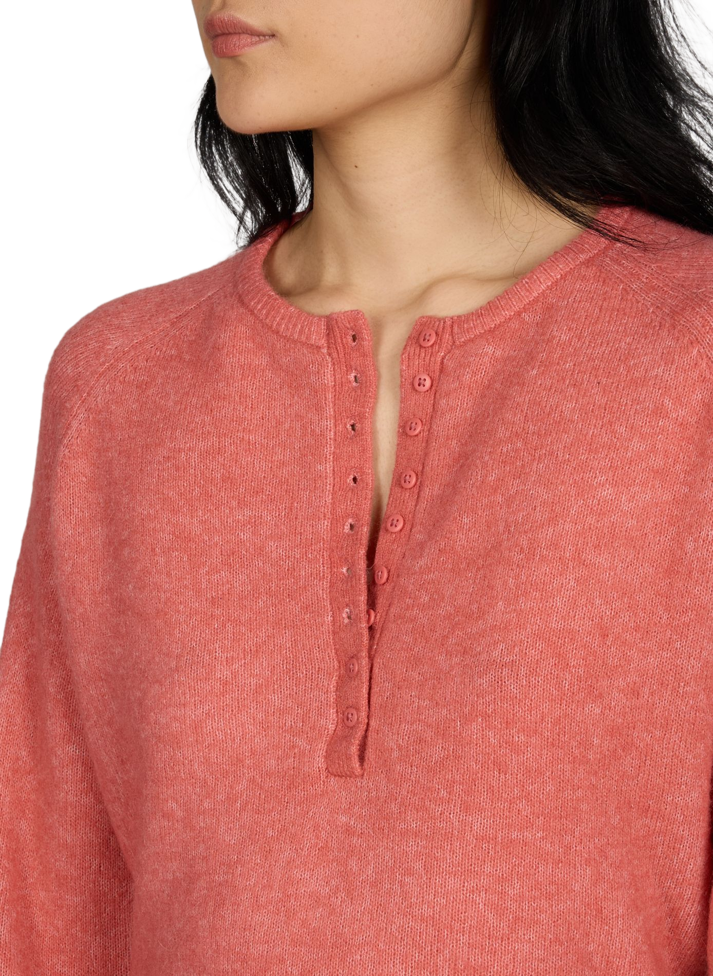 Sweater with buttons Palema Alegria in wool and alpaca blend MSCH Pink