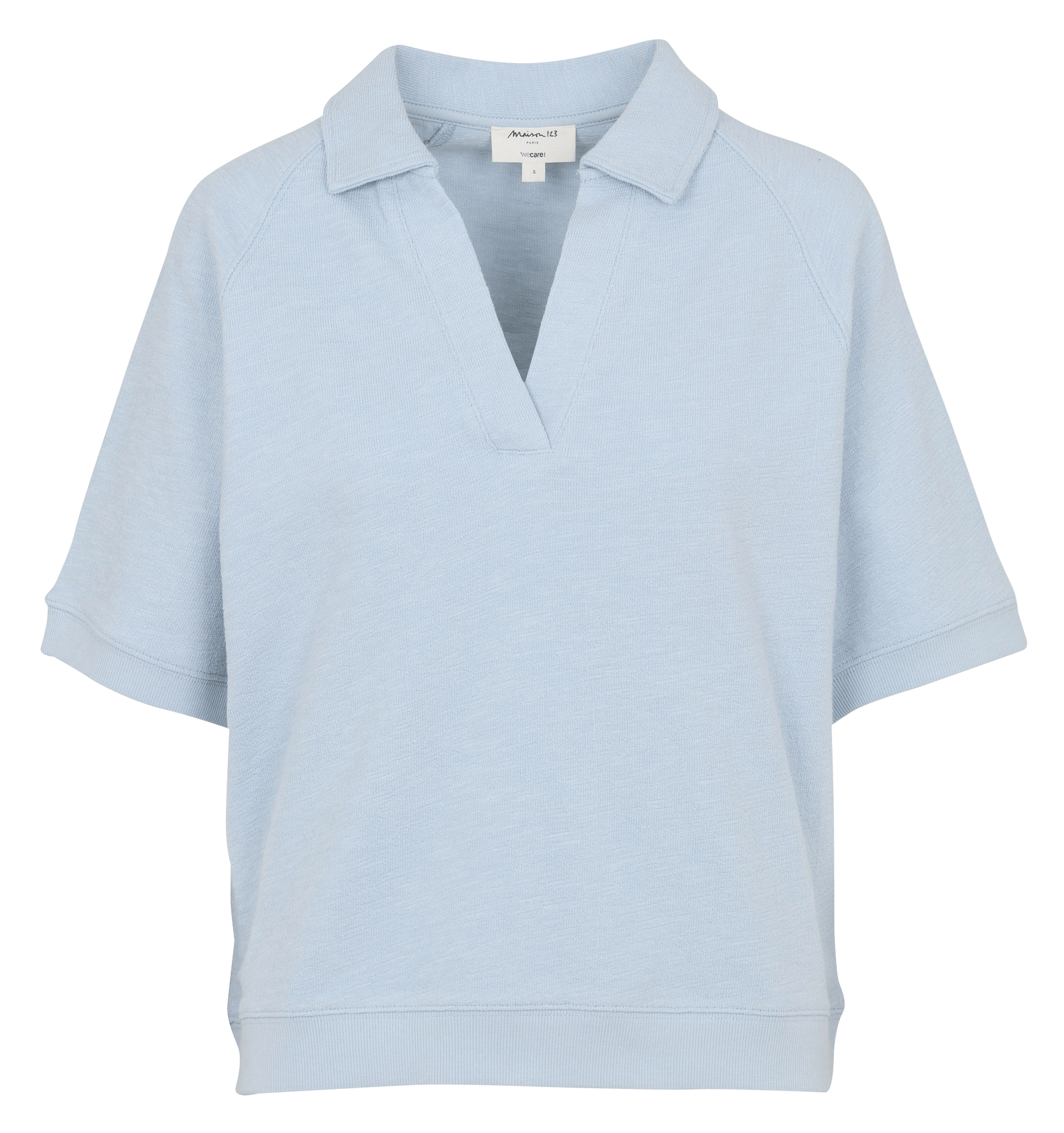Tee-shirt ample en coton lexy MAISON 123 Bleu