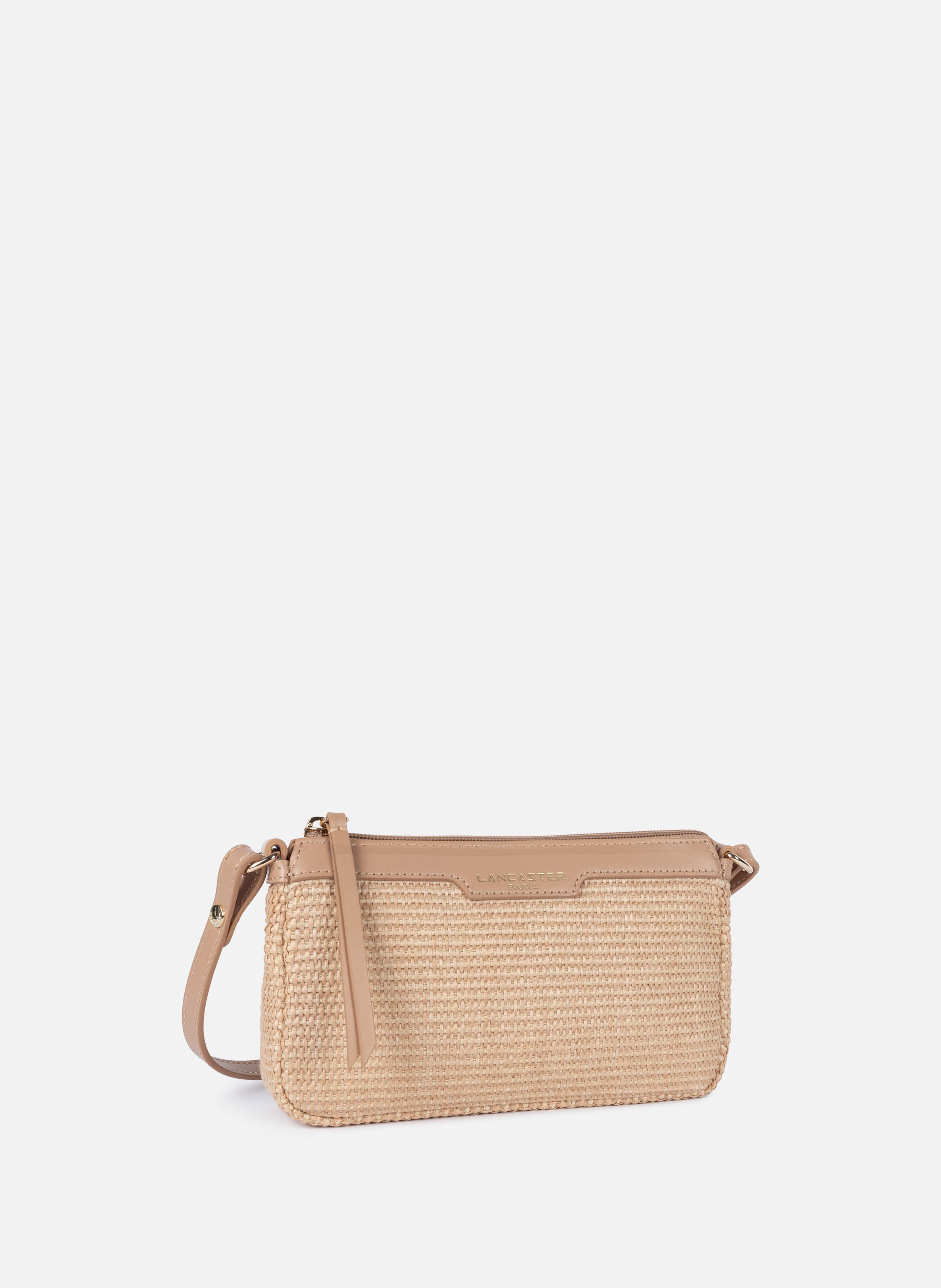 Pochette - mini osier LANCASTER Beige