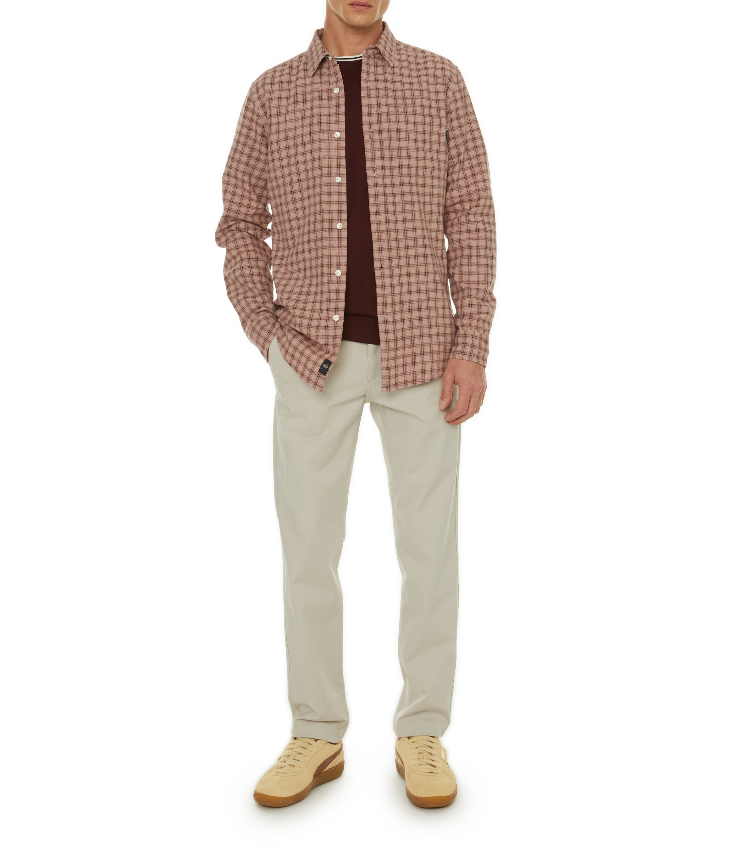 Long-sleeved shirt DOCKERS Pink