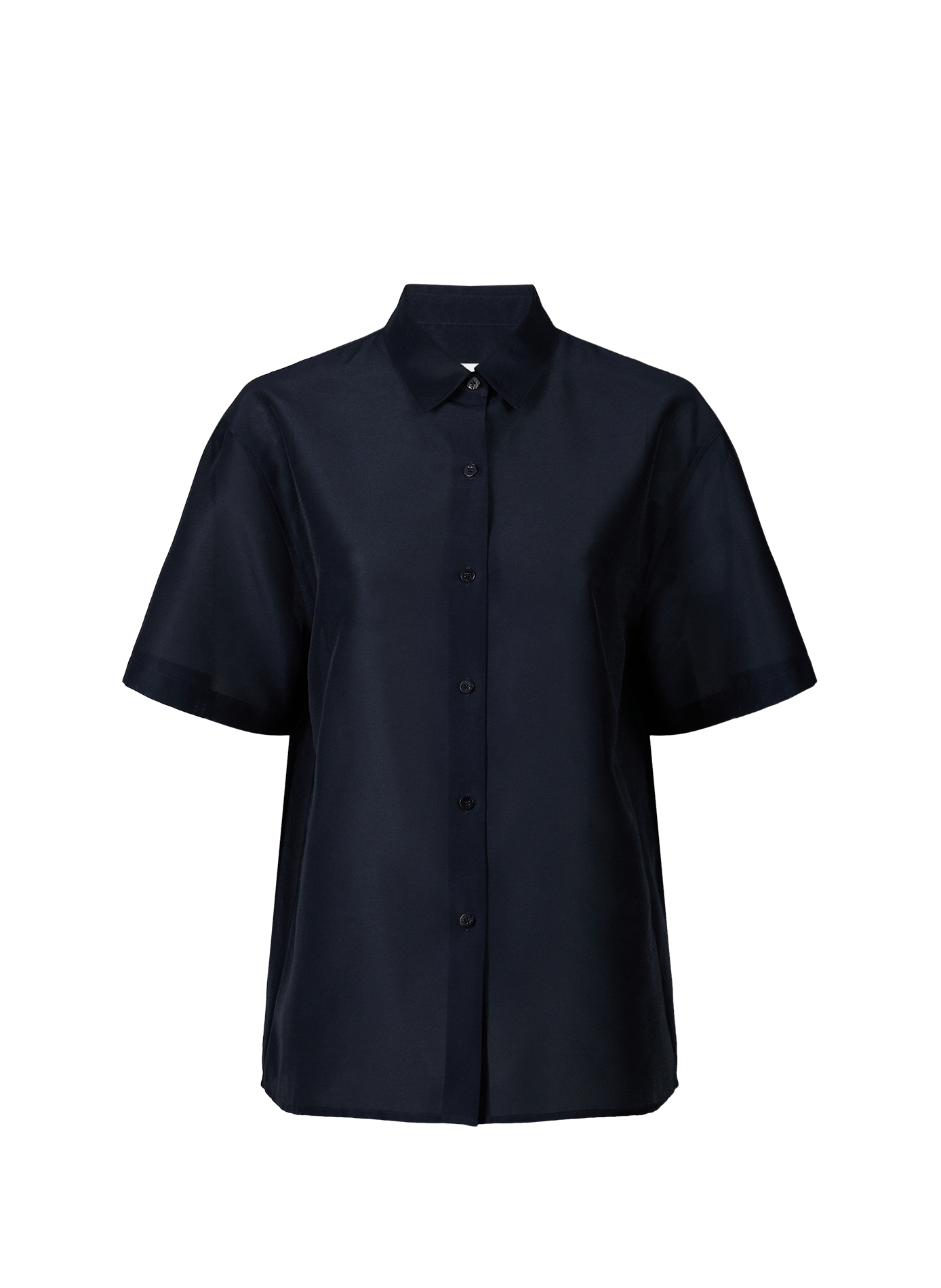 Camicia trasparente a maniche corte LE 17 SEPTEMBRE Blu