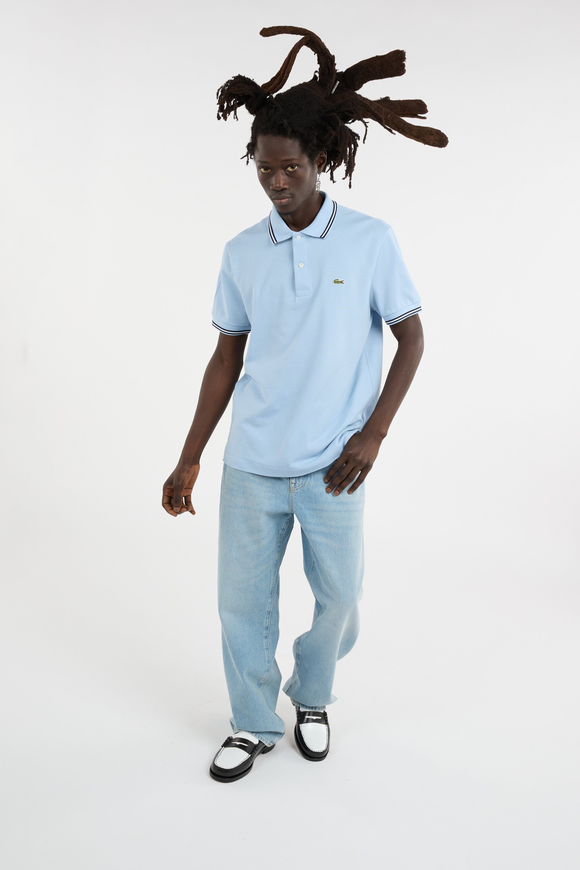 Polo LACOSTE Bleu