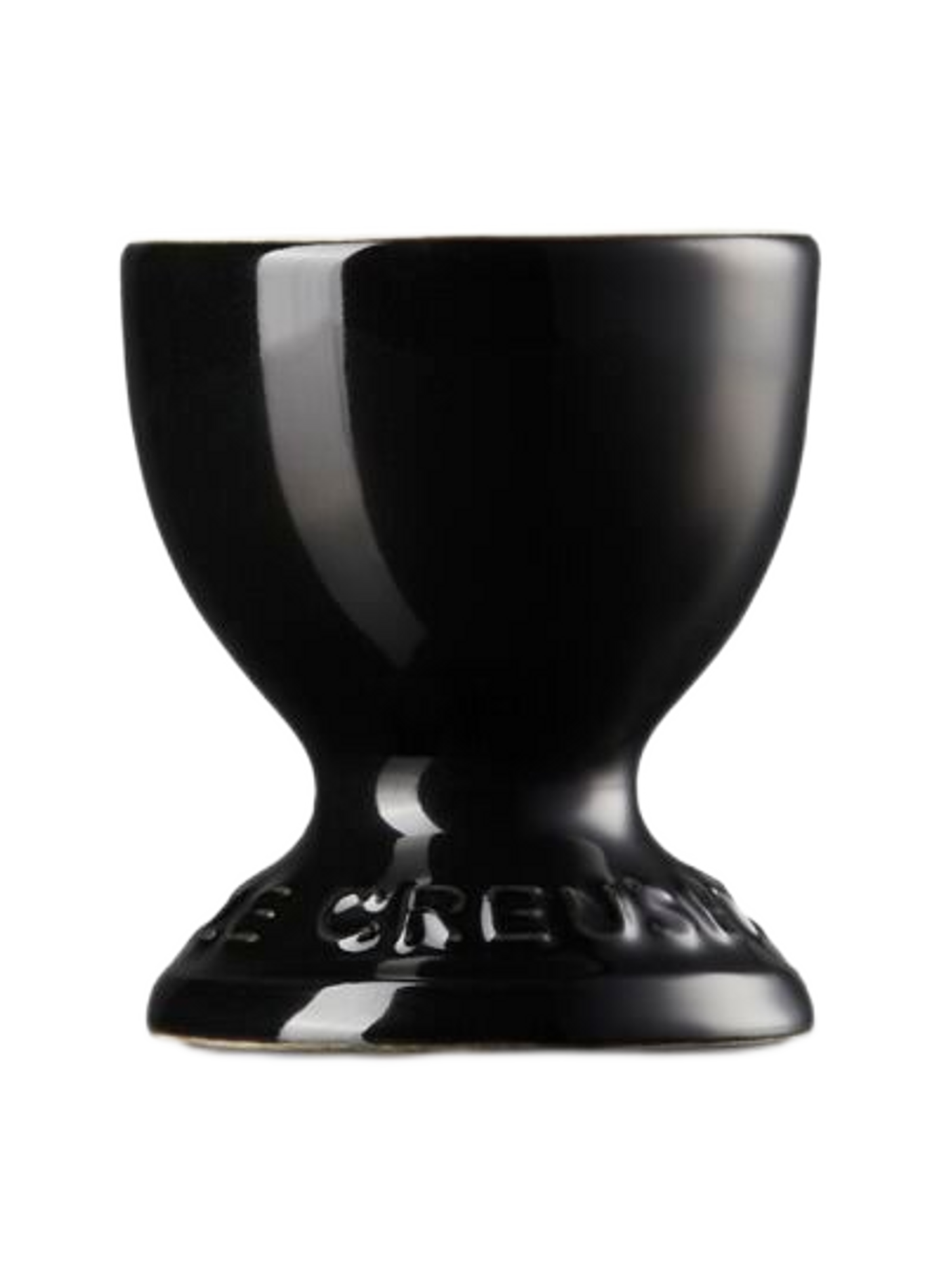 Eierbecher aus Keramik LE CREUSET Schwarz