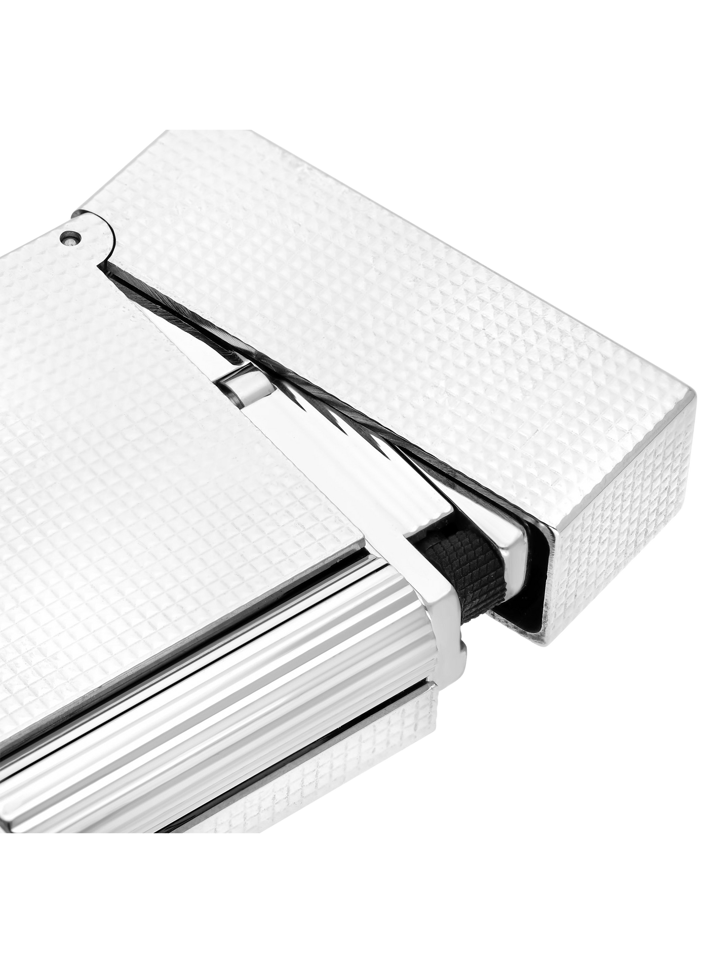 Ligne 2 Diamond-Tipped Micro Point Lighter S.T. DUPONT Silver