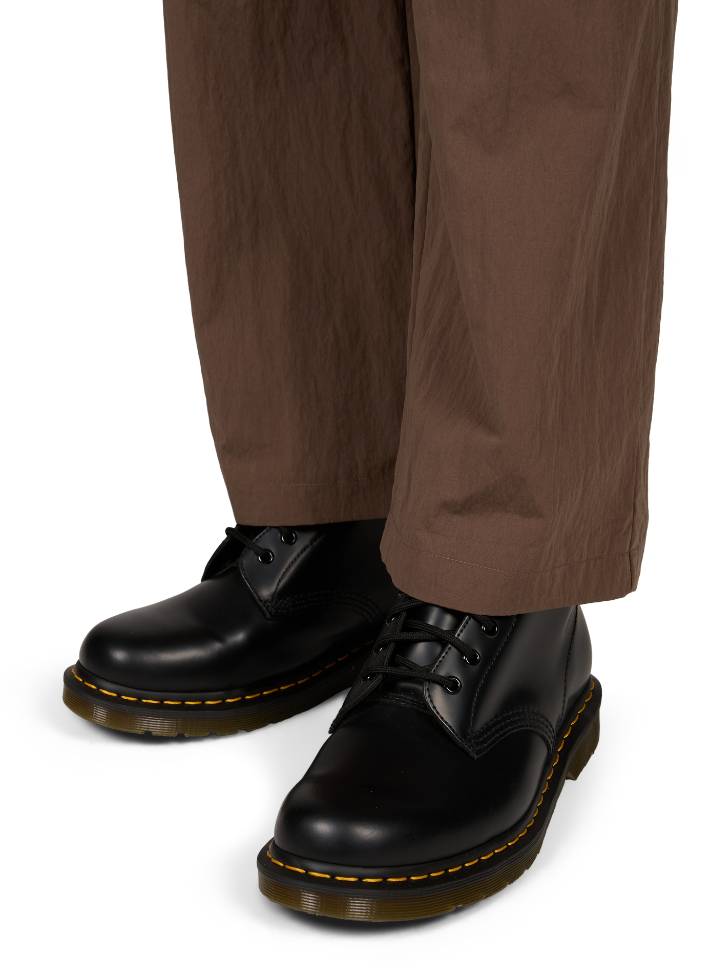 Enkellaarsjes 1460 van leer DR. MARTENS Zwart