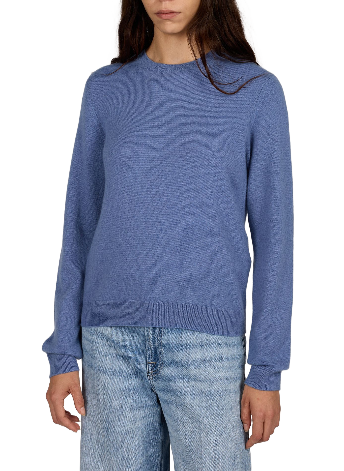 Kaschmirpullover AU PRINTEMPS PARIS Blau