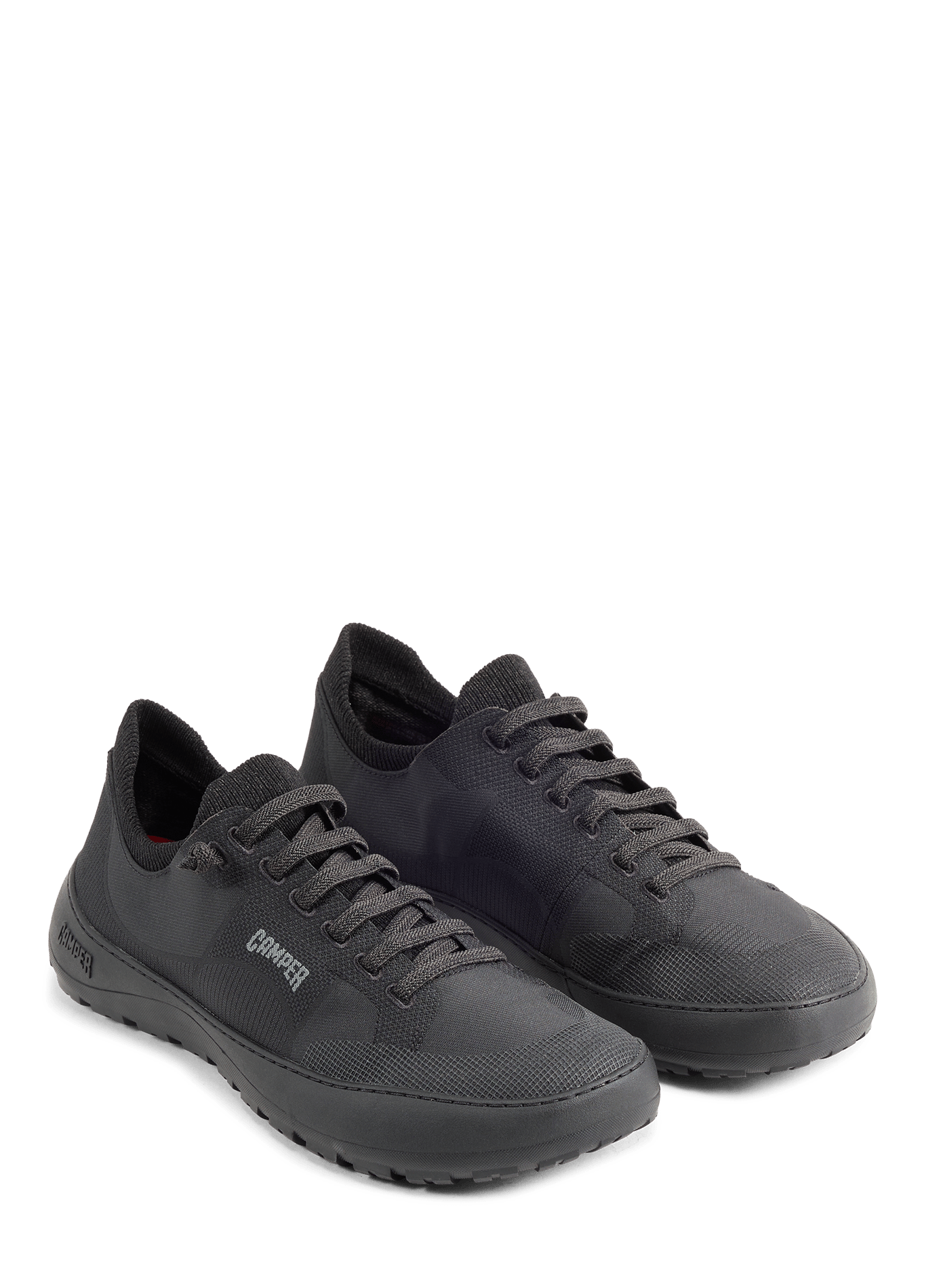 Sneakers Peu Serra effen CAMPER Zwart