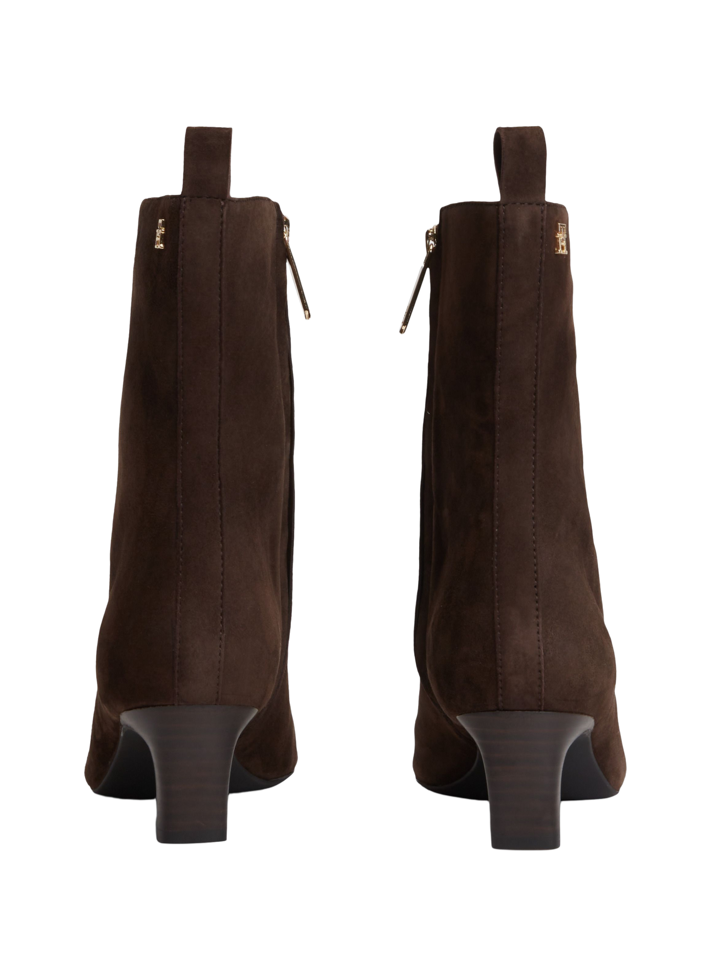 Bottines en cur TOMMY HILFIGER Marron