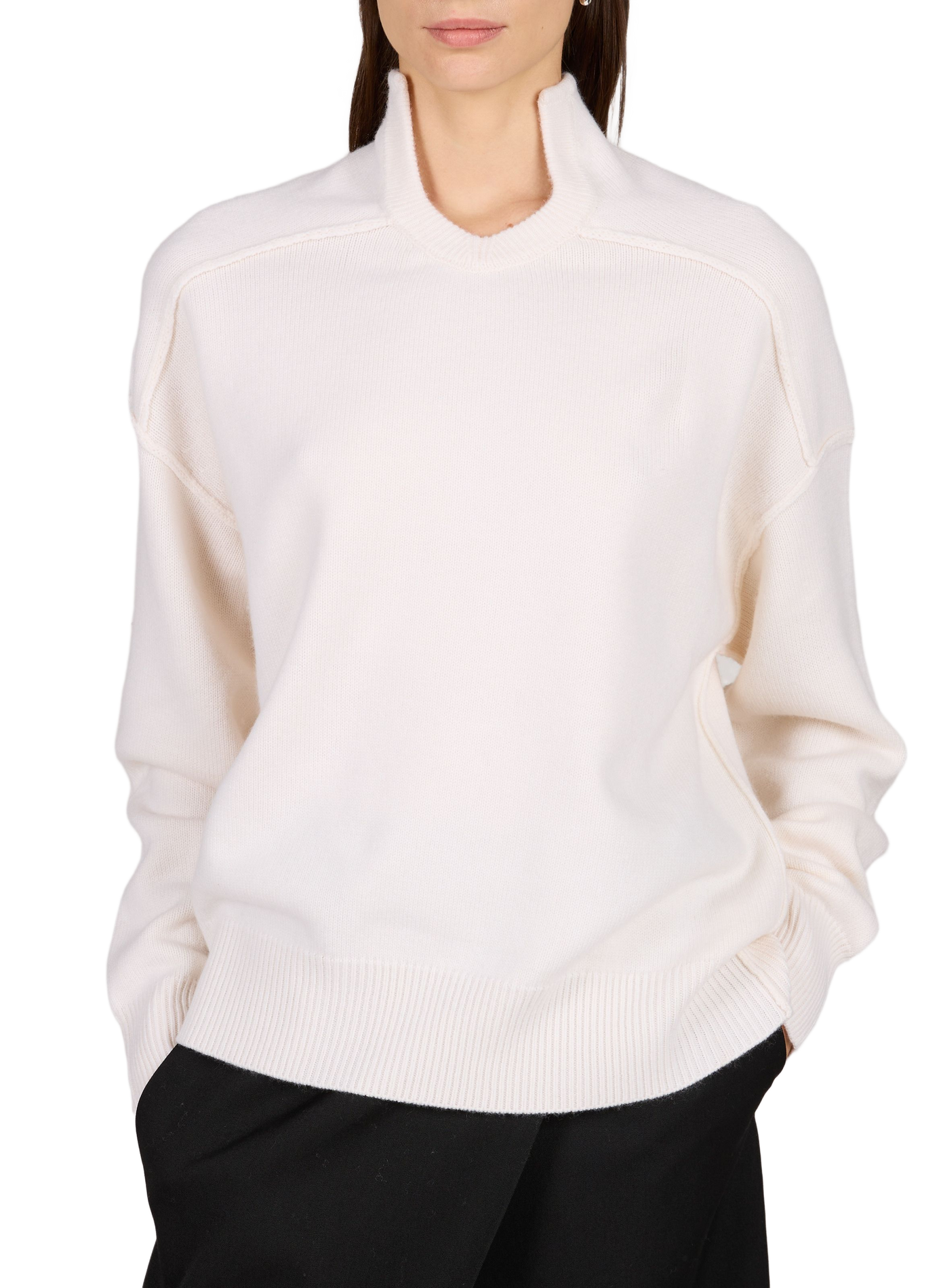 Jersey de lana y cachemira COPERNI Blanco