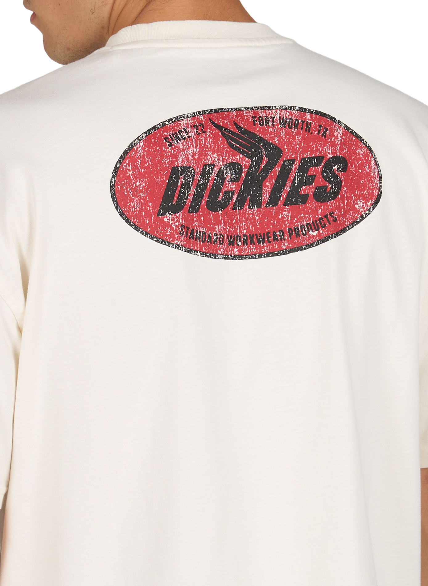 Round neck T-shirt DICKIES White