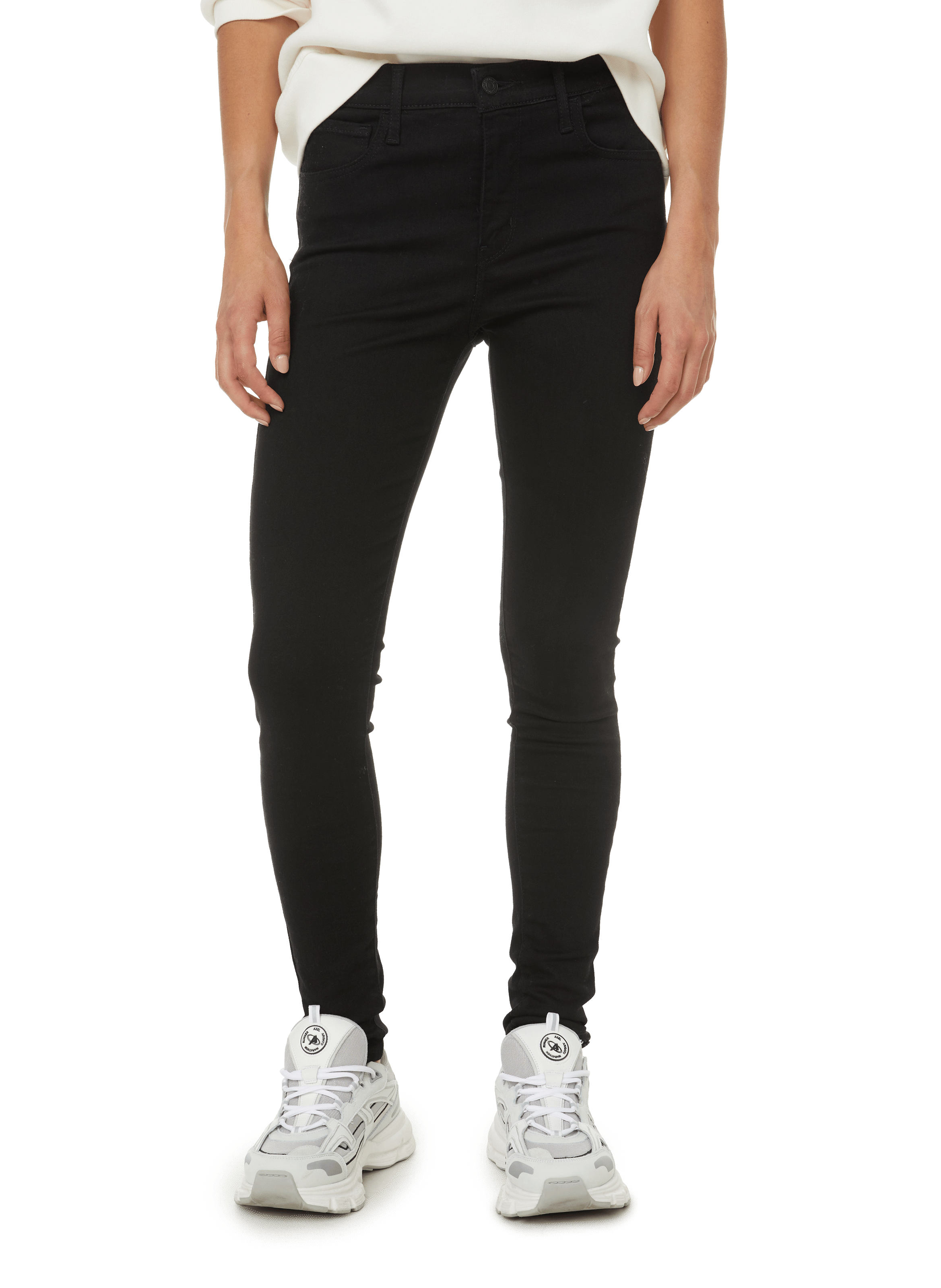 720 High-Rise Super Skinny cotton and lyocell jeans LEVI'S Black