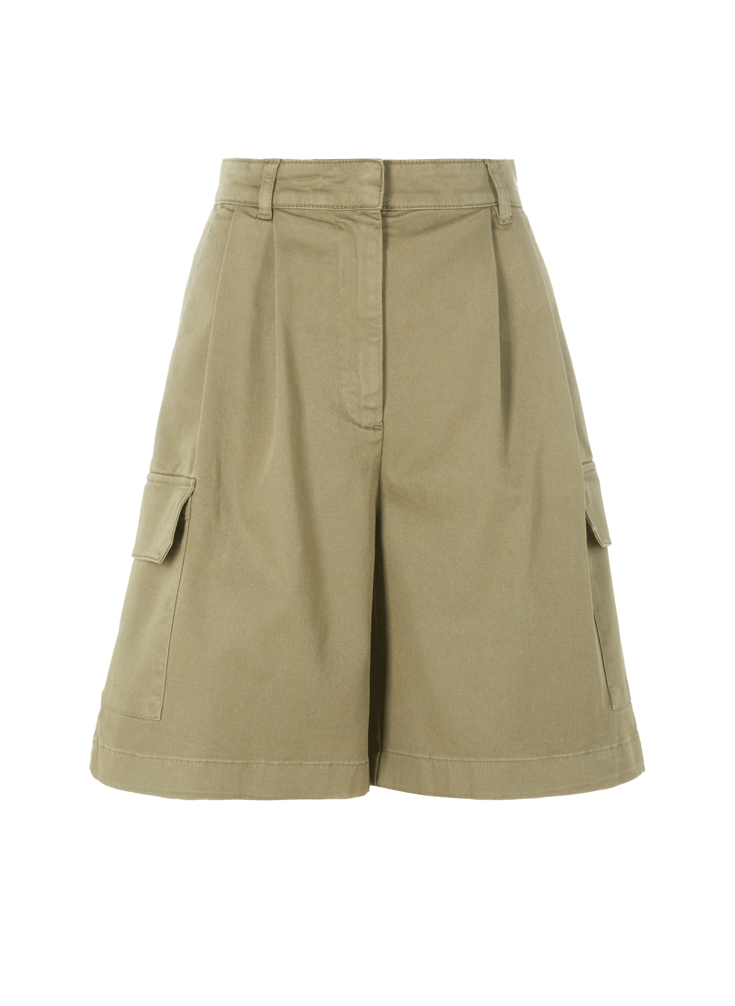 Bermuda cargo Randy en coton SAISON 1865 Vert