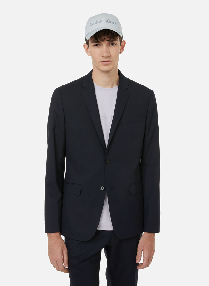 CALVIN KLEIN virgin wool suit jacket