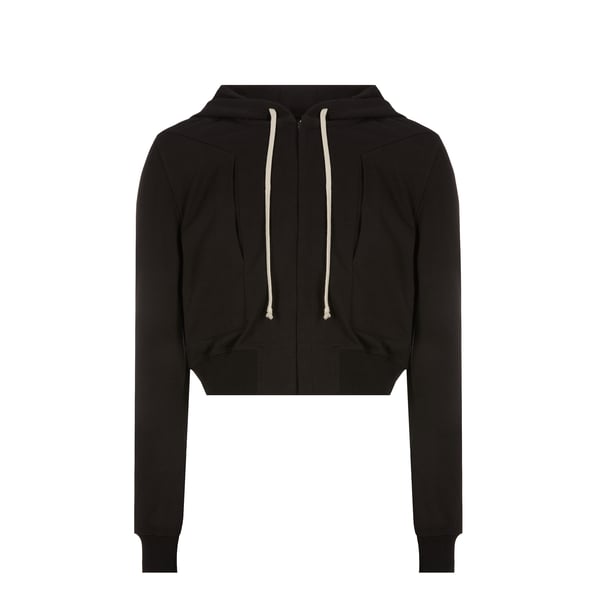 Hoodie zippé en coton