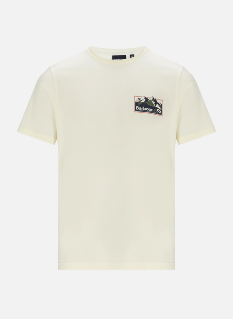 Baumwoll-T-Shirt WeißBARBOUR 