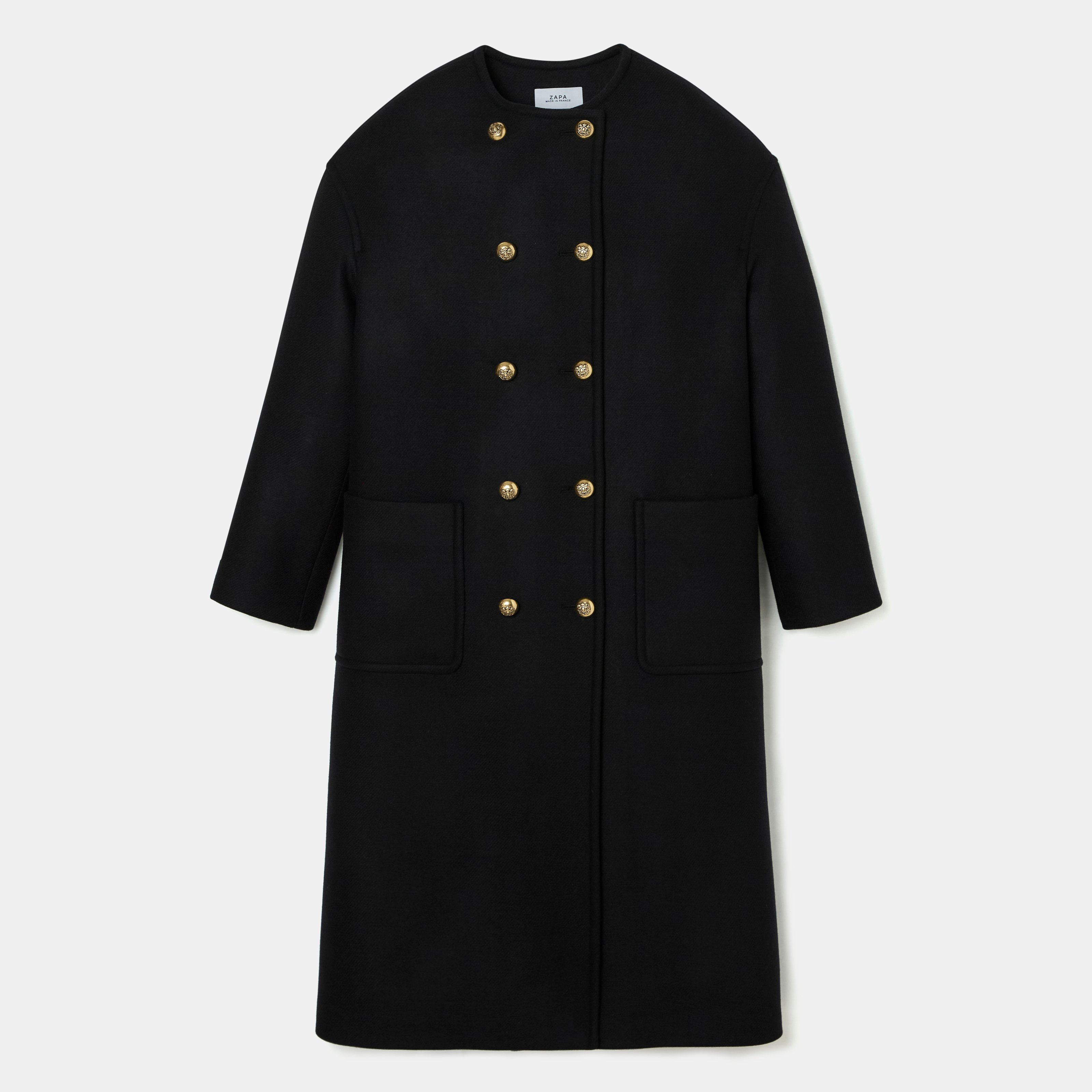 Manteau  mertia ZAPA Noir