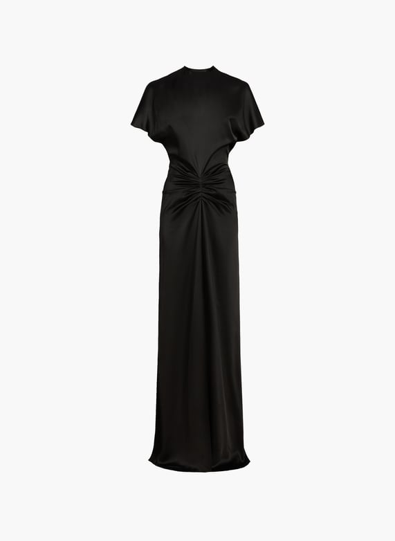 Flowing maxi dress Black Victoria beckham - Women | Printemps.com Flowing maxi dress Black Victoria beckham - Women | Printemps.com
