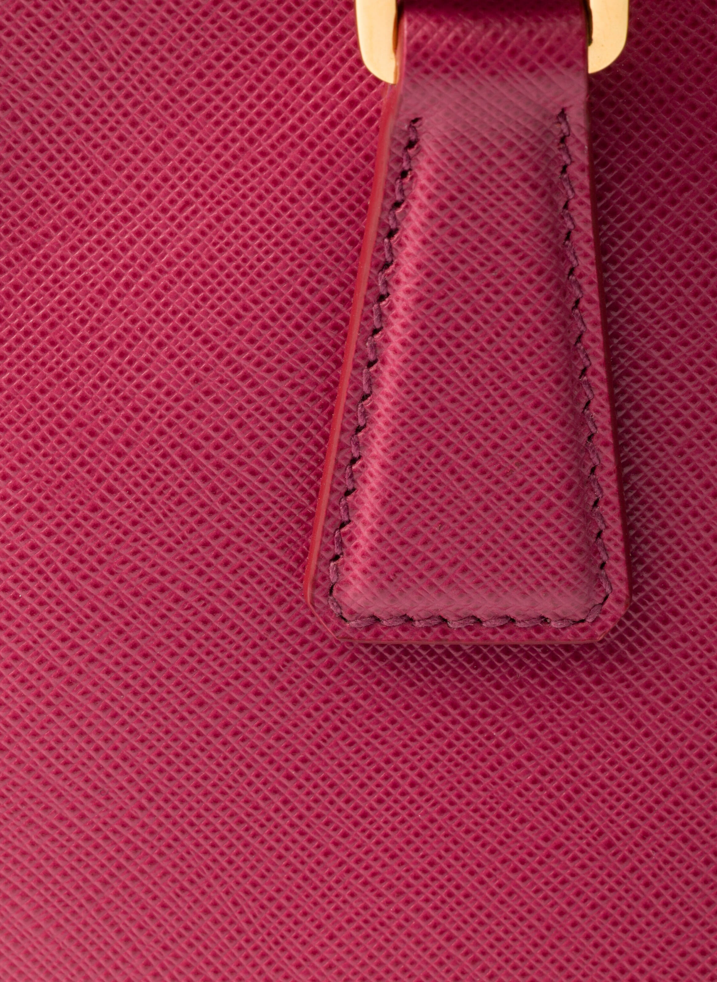 Mini sac prada galleria en cuir saffiano PRADA Rose