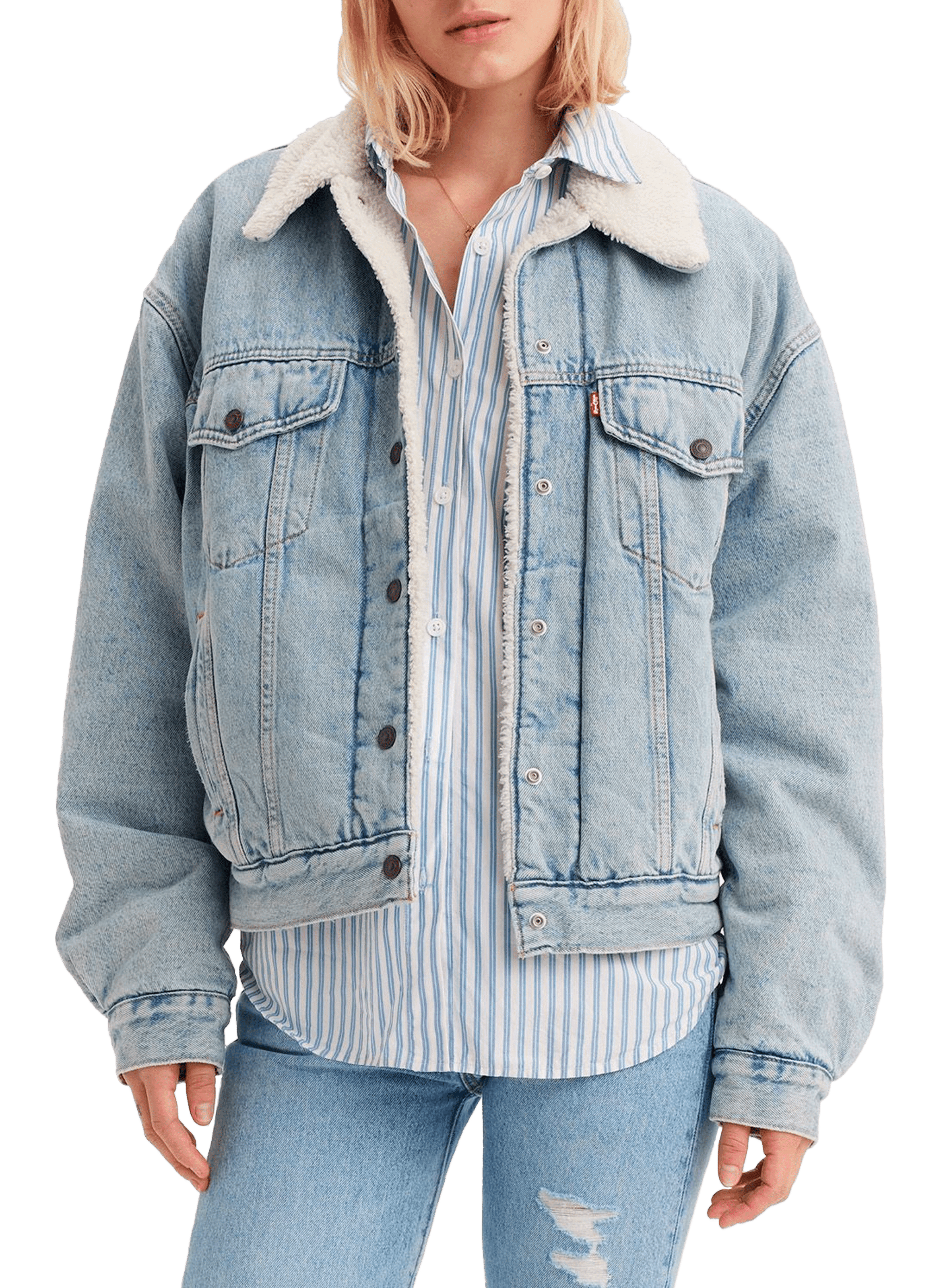 LEVI'S Tracker Sherpa Jacket 90 Blue