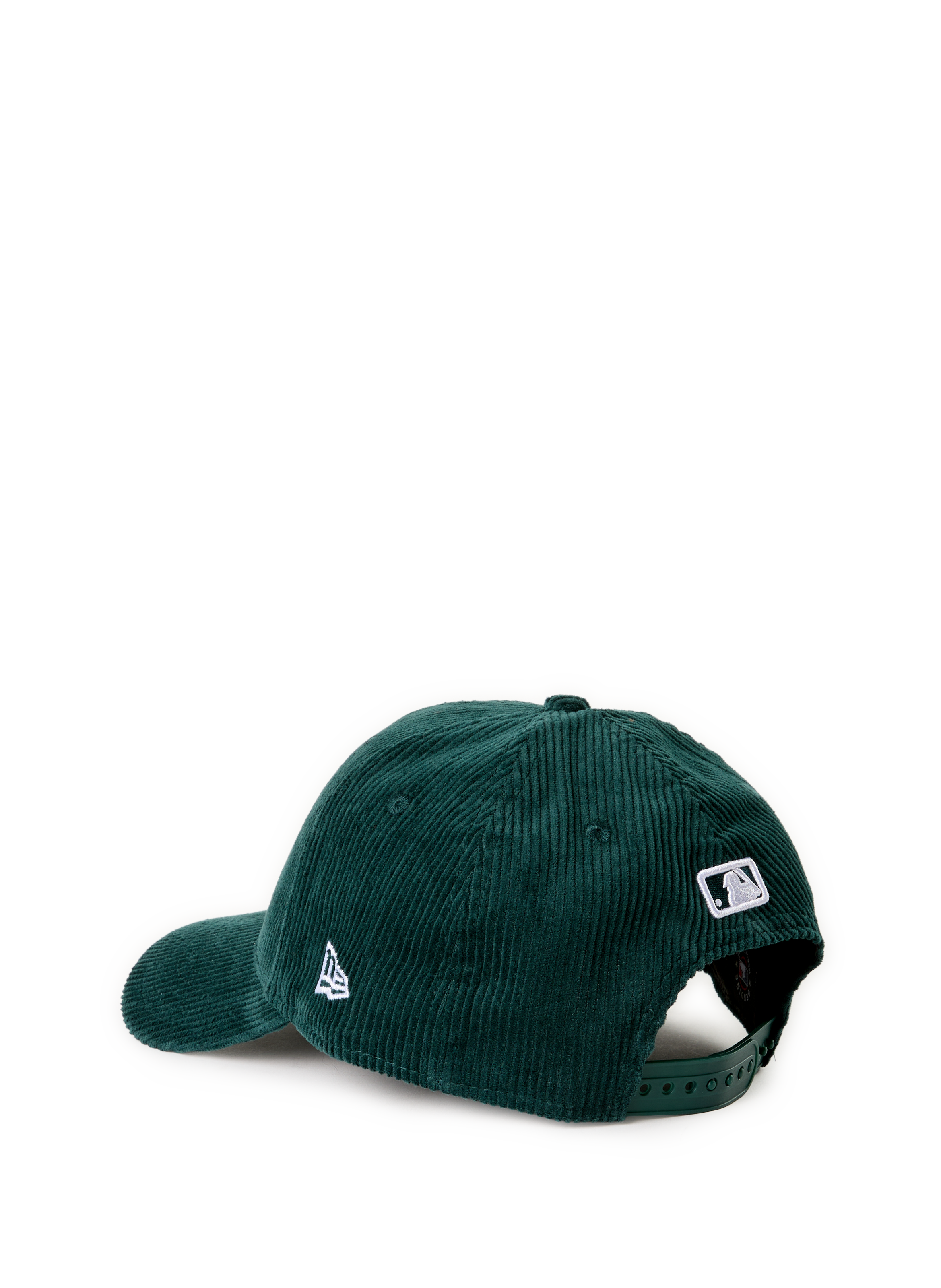 Casquette brodée à visière incurvée en coton NEW ERA Vert