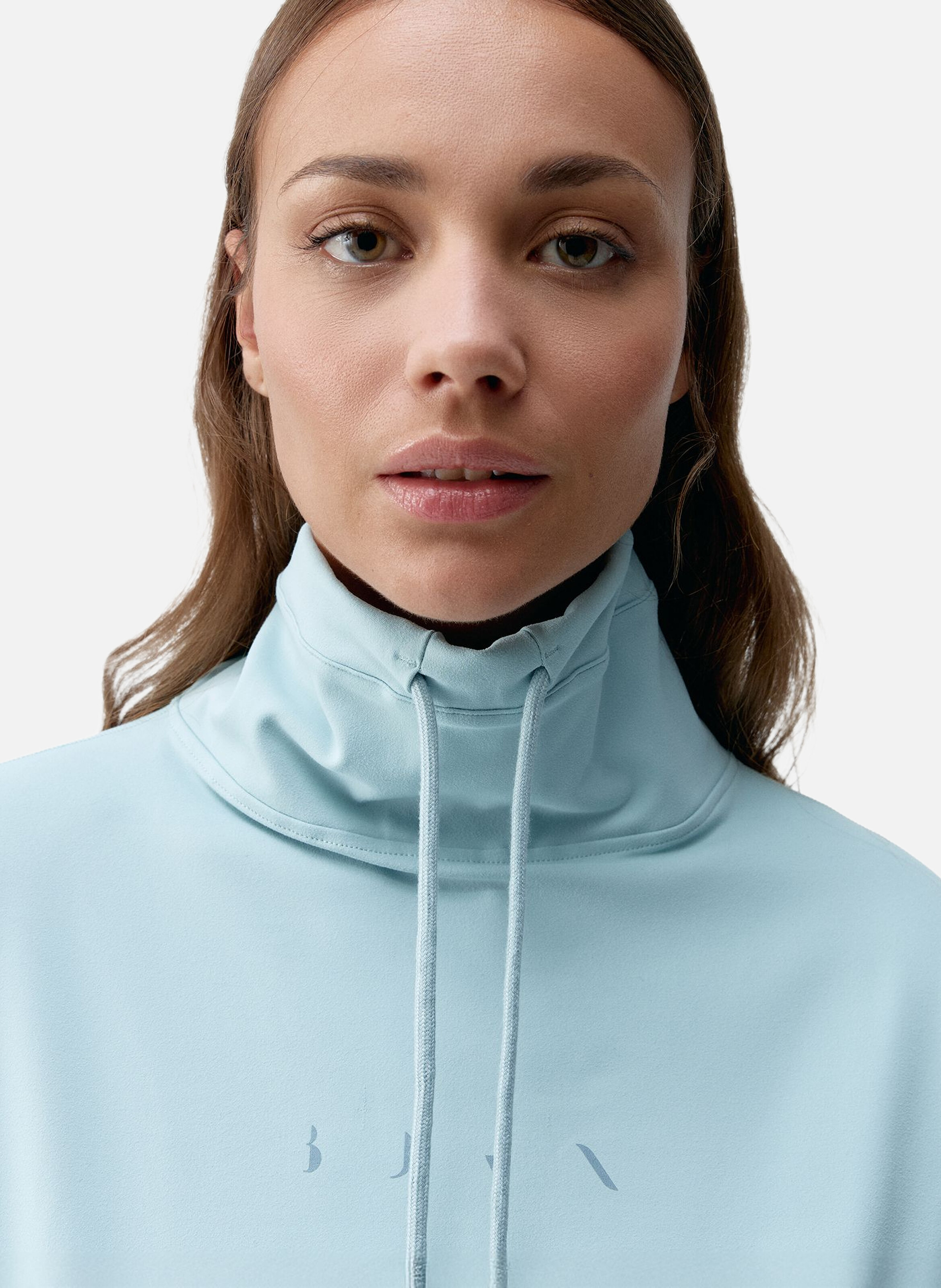 Sweat de sport sans capuche performance camille BORN LIVING YOGA Bleu