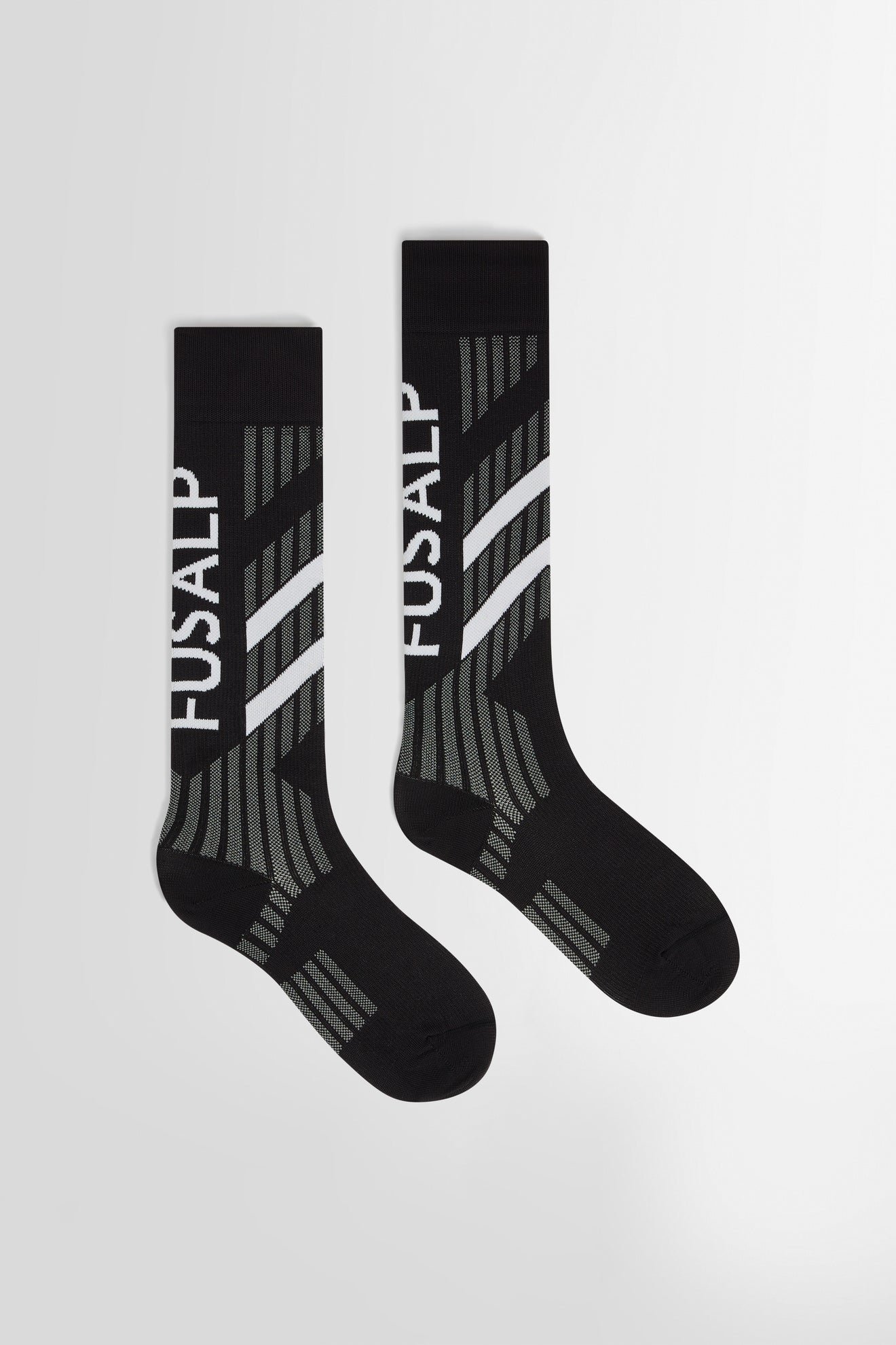 Chaussettes sock tech coupe regular FUSALP Noir