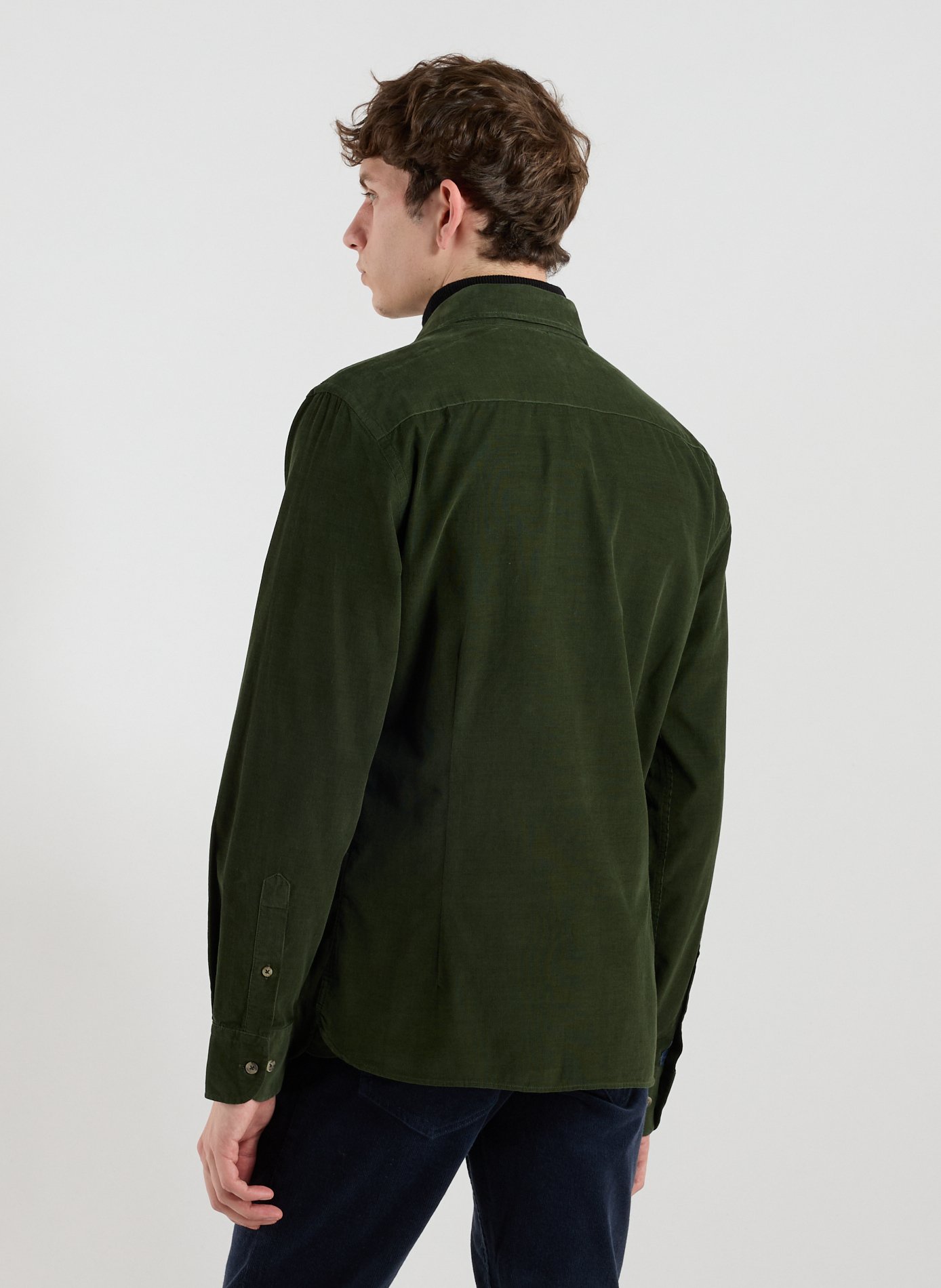  Cotton shirt HACKETT Green