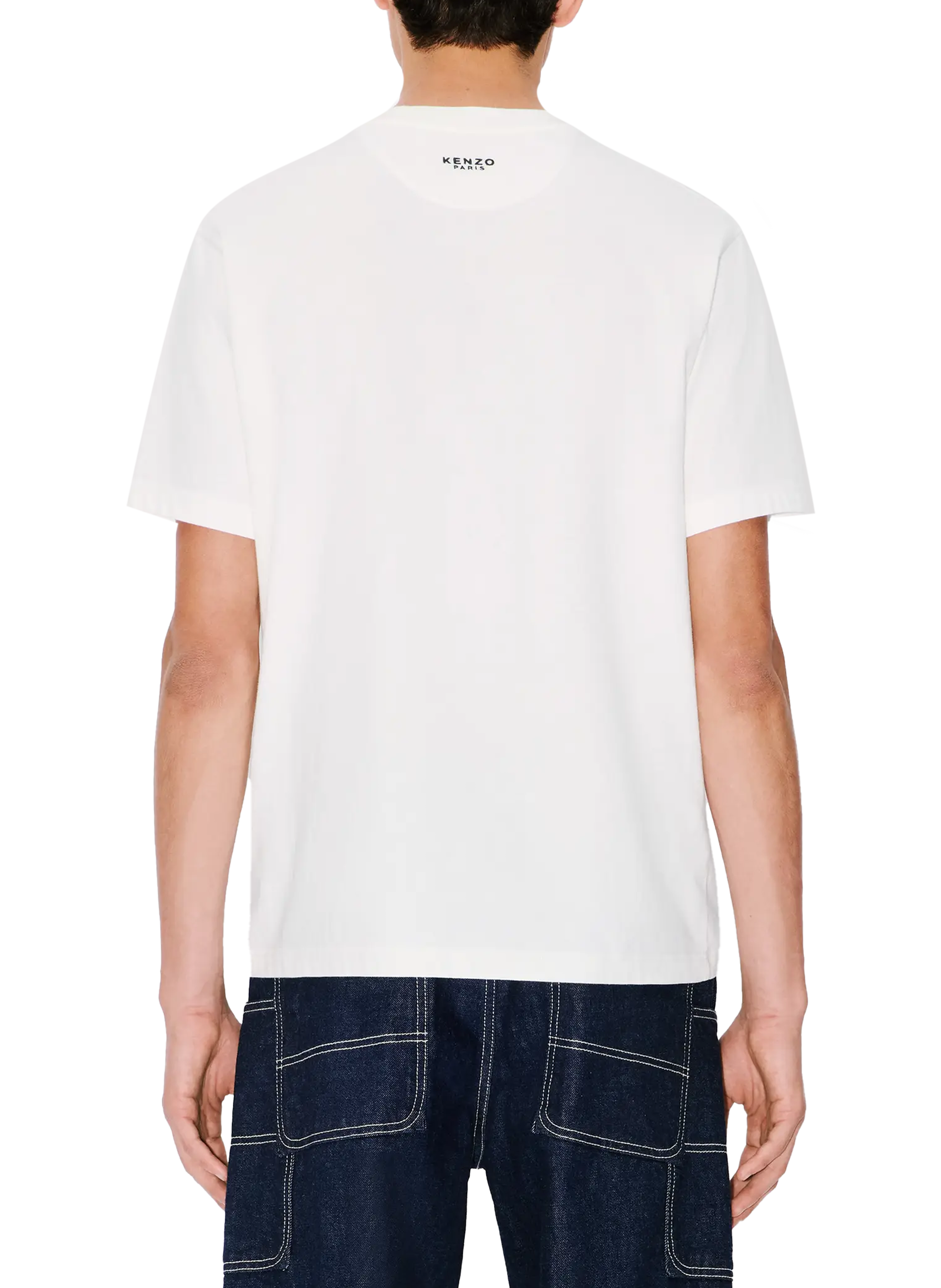 Classic Cotton T-Shirt KENZO White