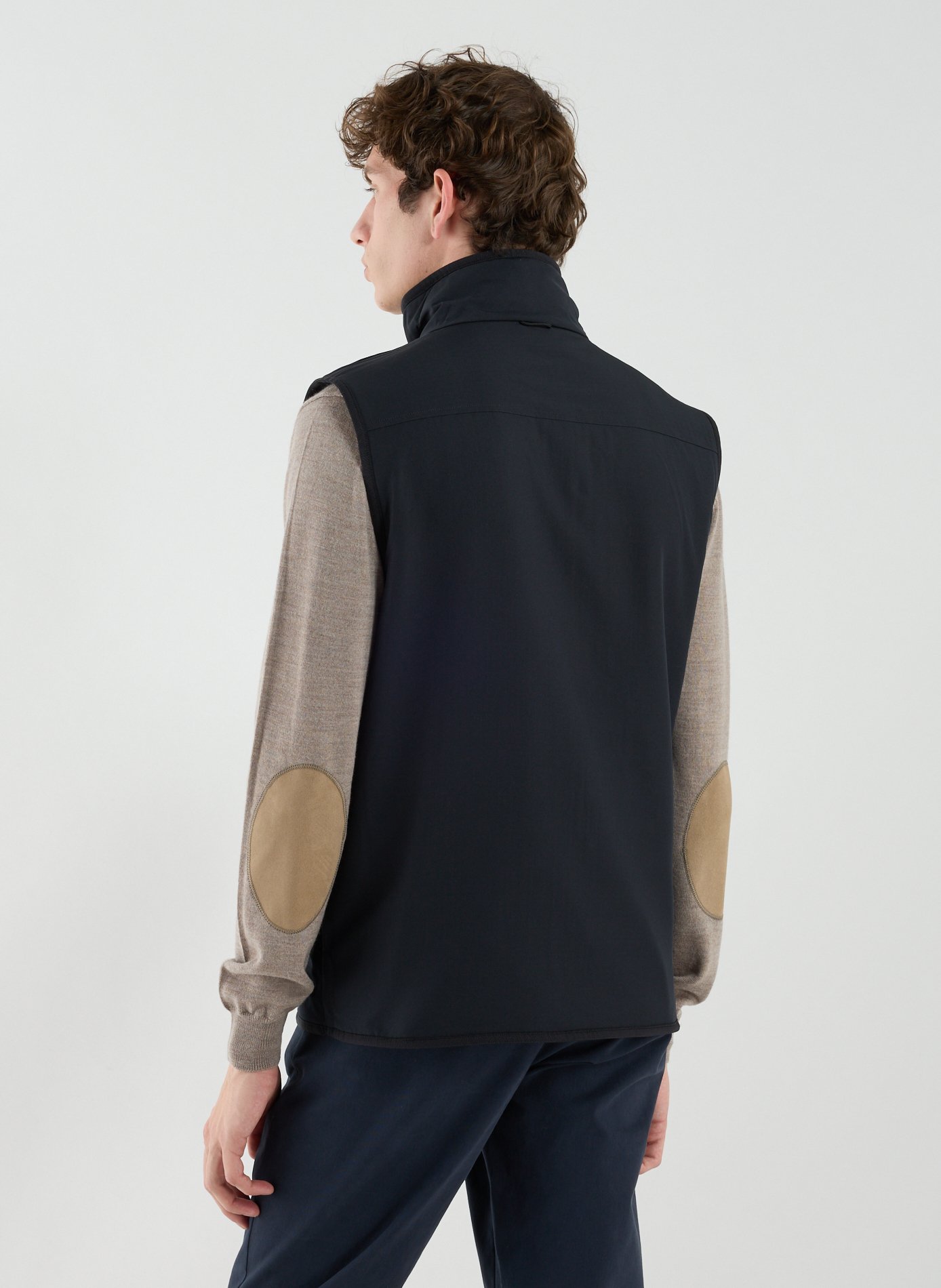 Veste sans manches sherpa réversible T-KIT AIGLE Bleu