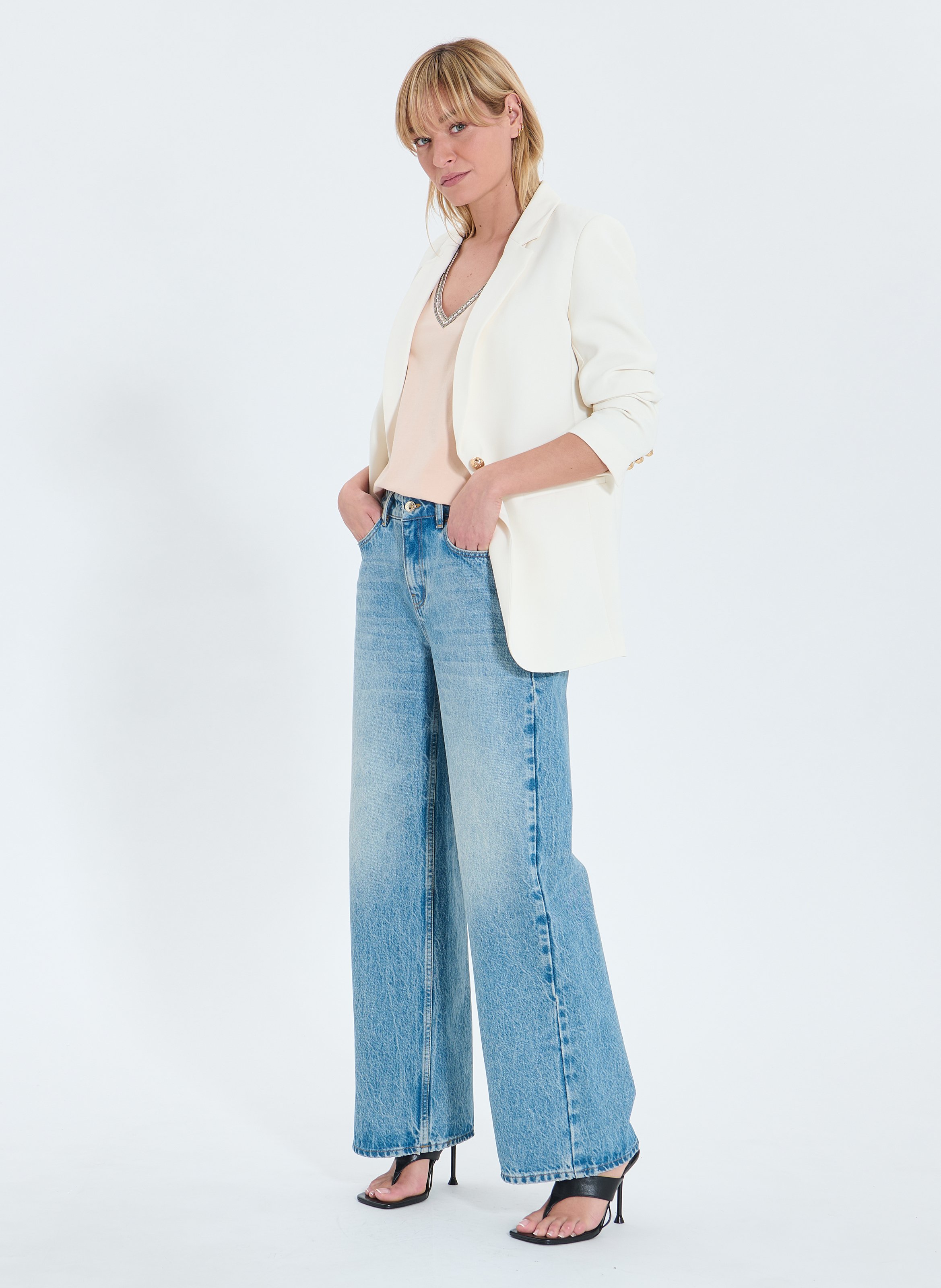Top  tulipe ZAPA Beige