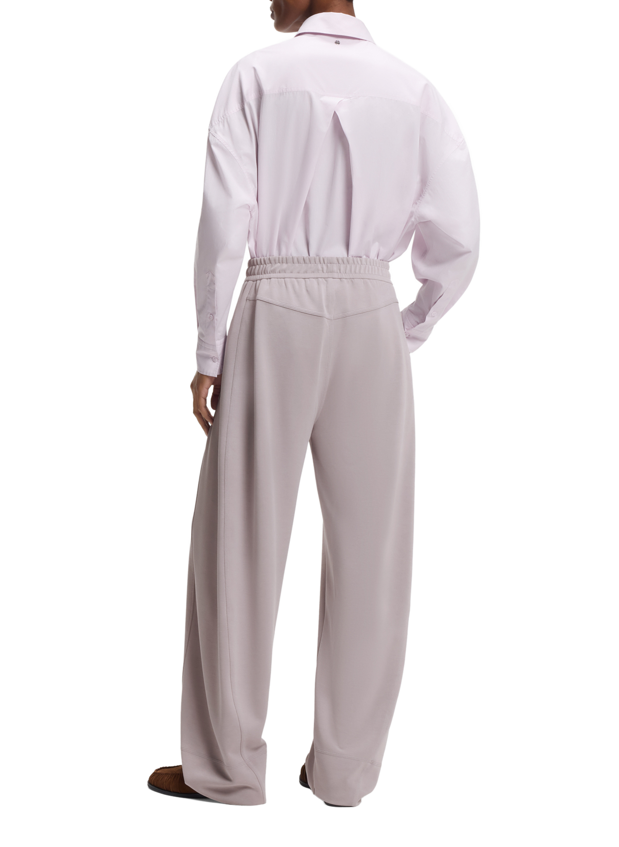 Pantaloni da tuta monocolore BOSS Viola