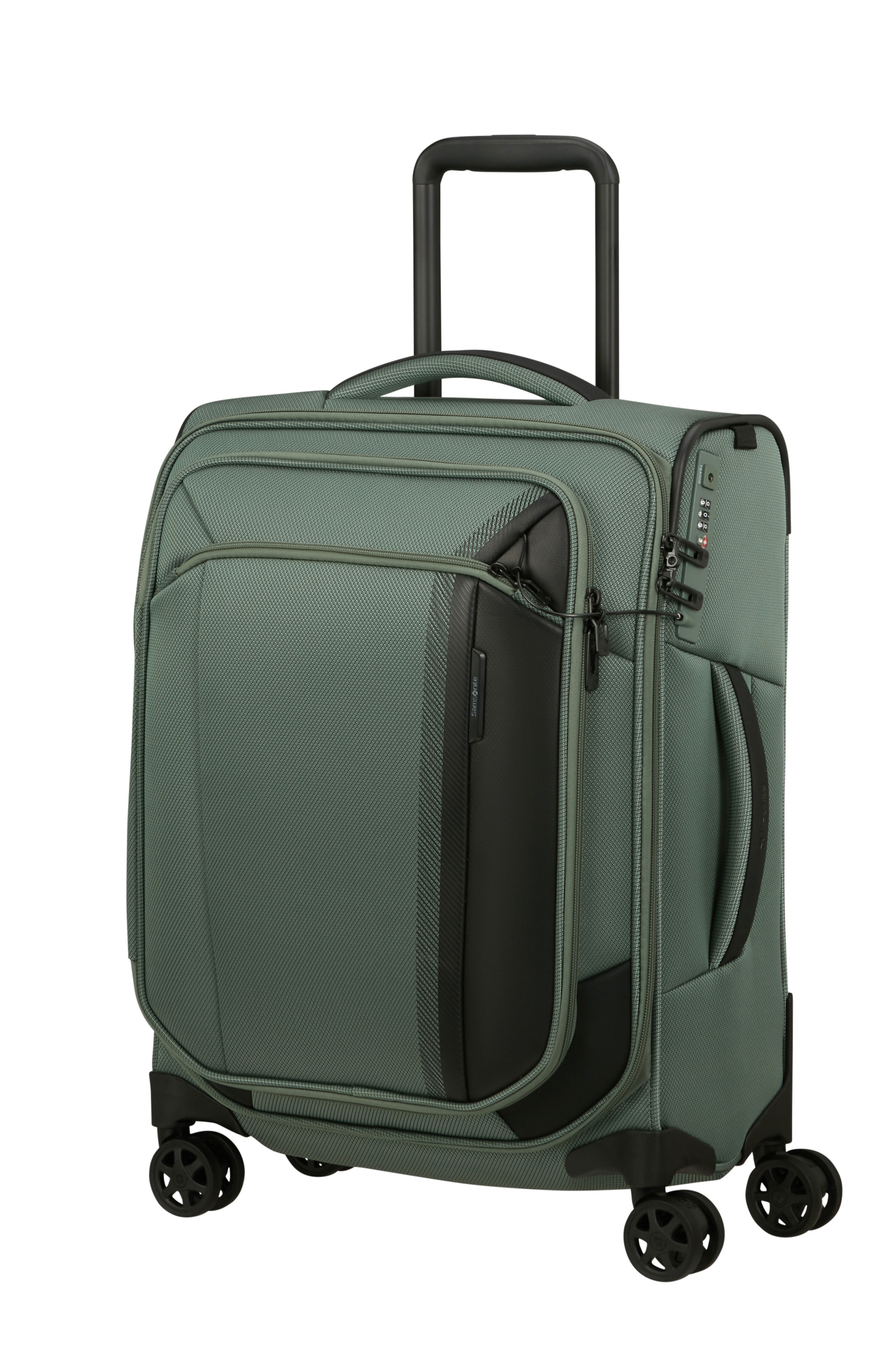 Respark valise 4 roues business case taille s SAMSONITE Vert