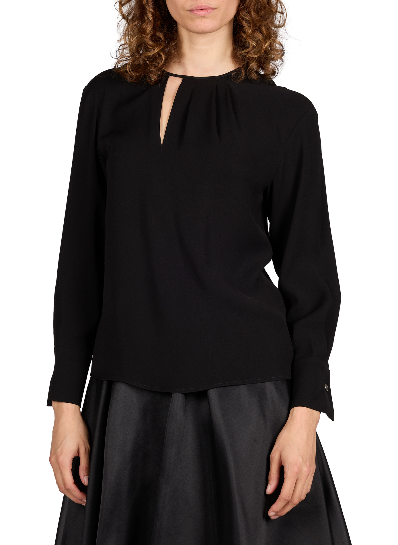 Blouse in solid color MAX MARA STUDIO Black