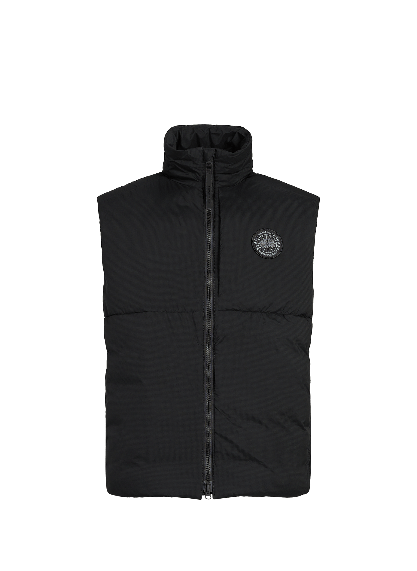 Sleeveless high neck vest CANADA GOOSE Black