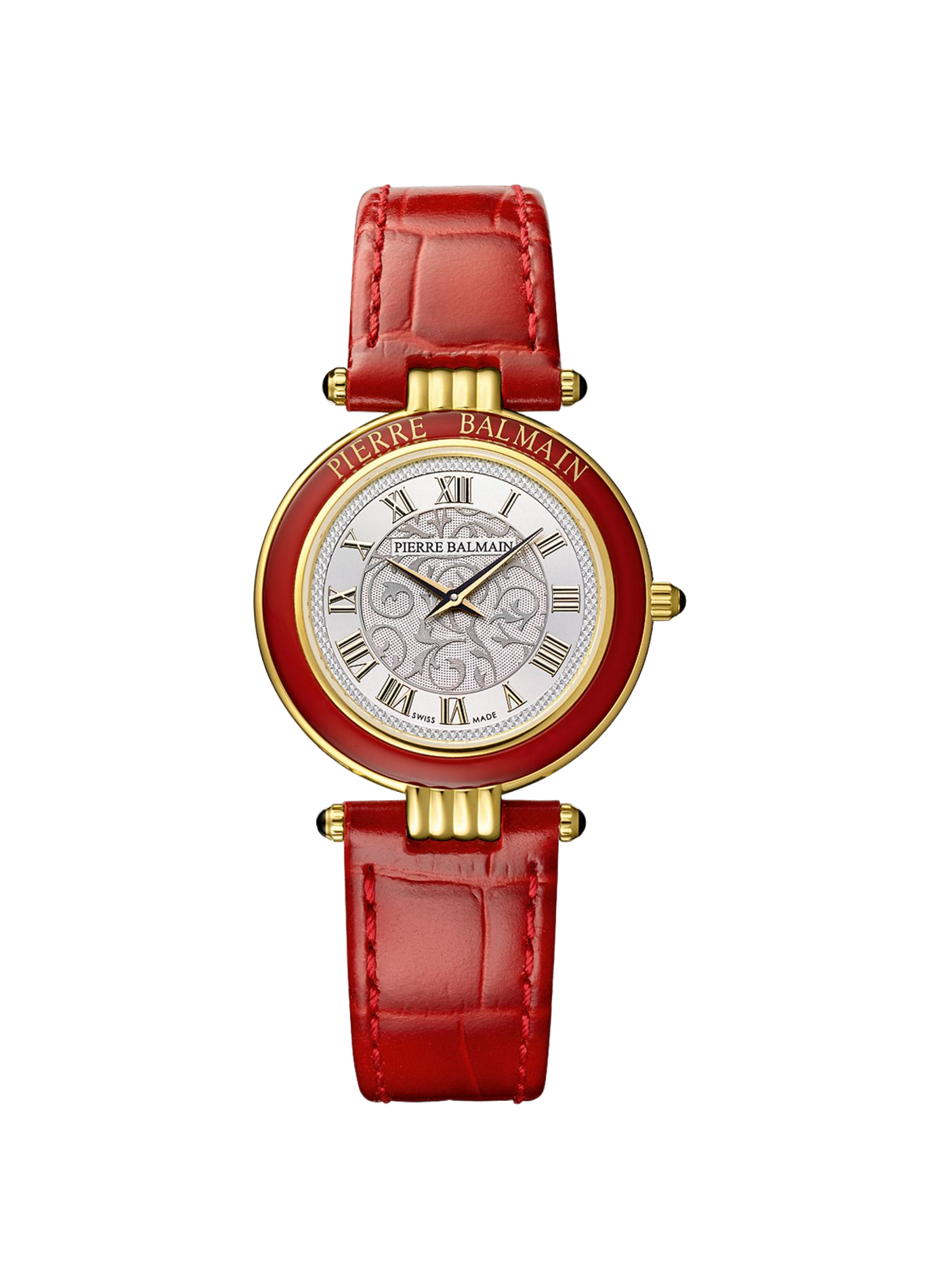 Montre quartz Haute Elegance en cuir de vachette BALMAIN WATCHES Doré