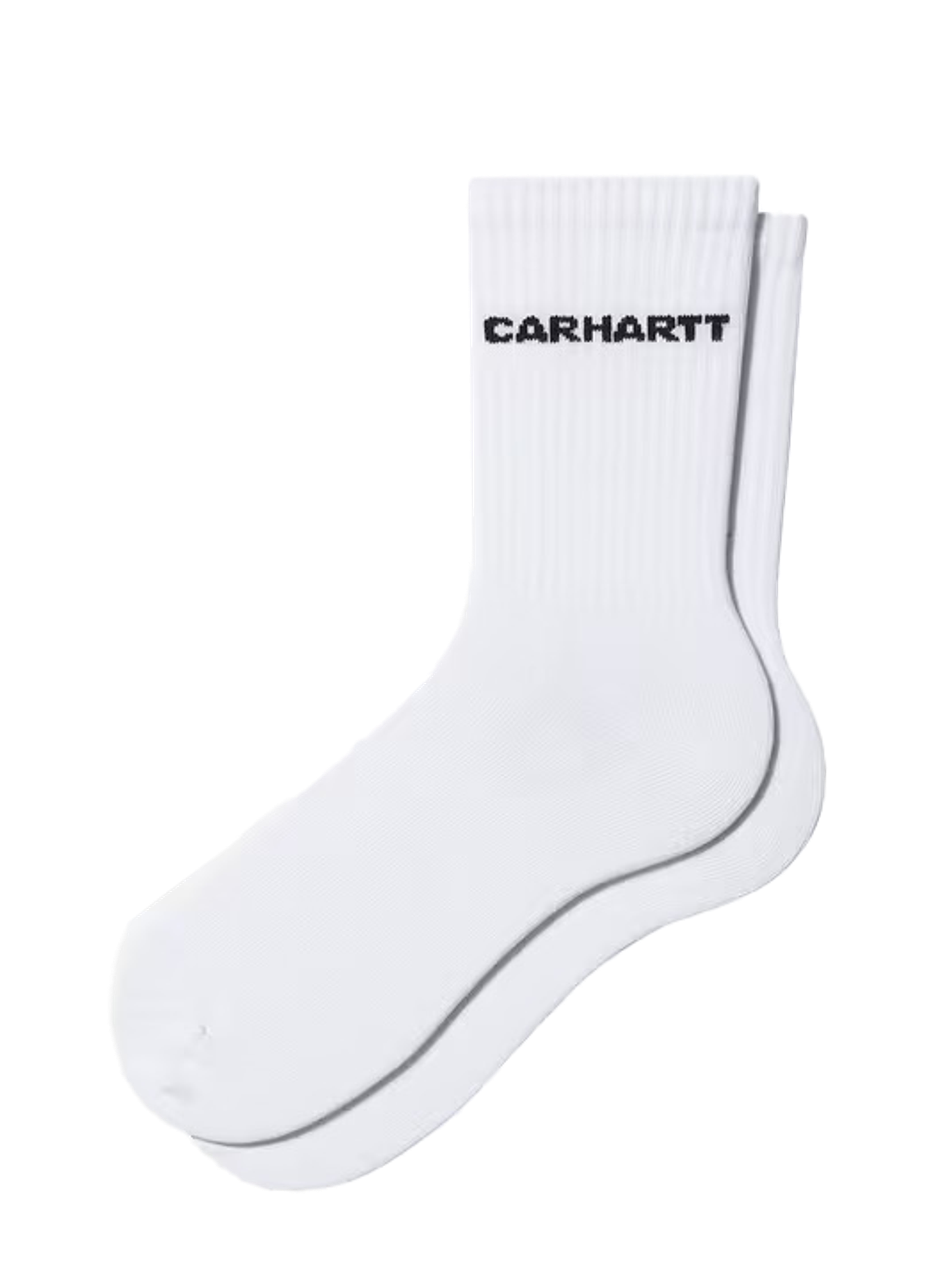 Chaussettes mi-hautes en coton mélangé CARHARTT WIP Blanc