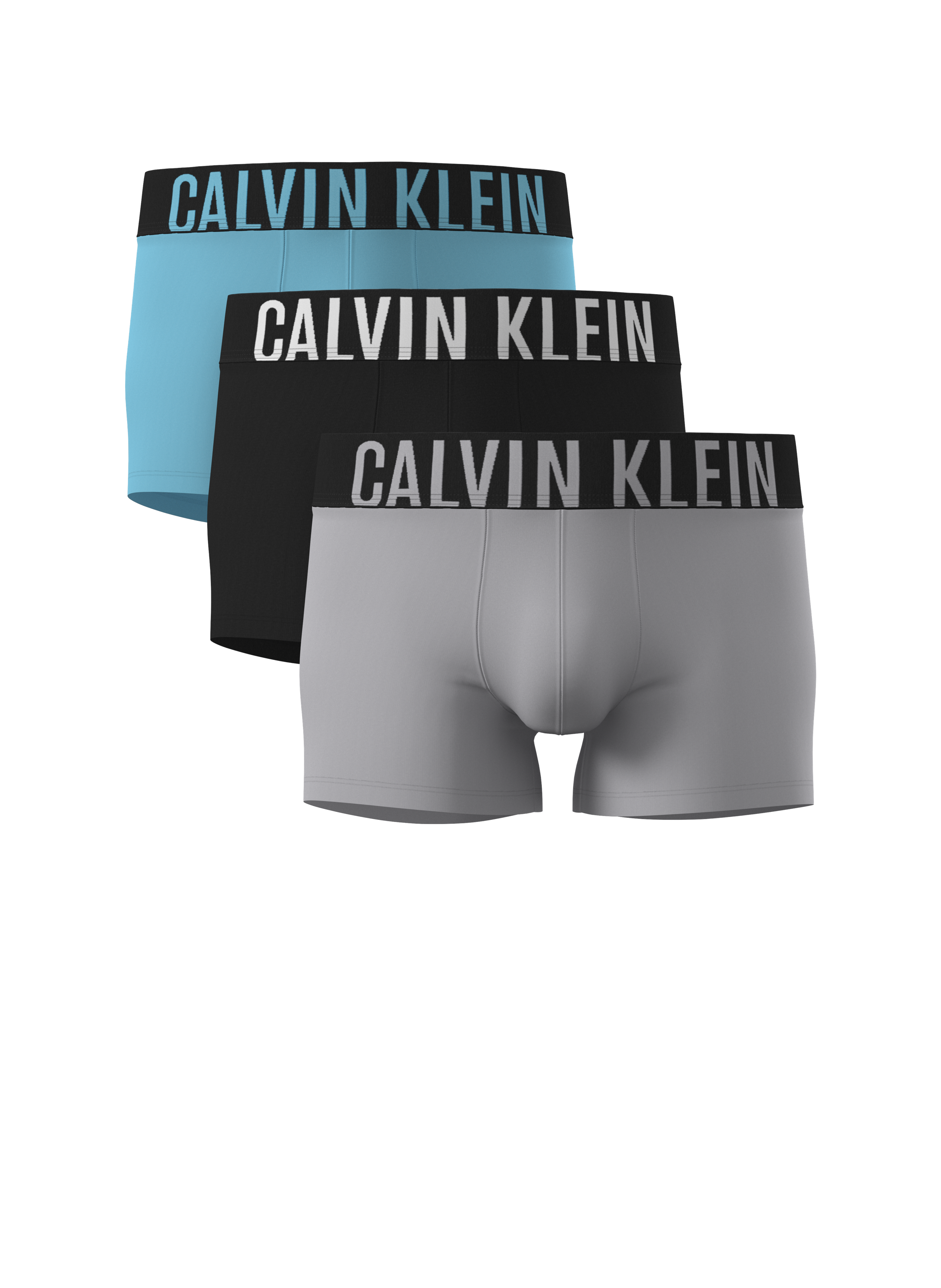 Lot de 3 caleçons en coton mélangé CALVIN KLEIN Multicolore