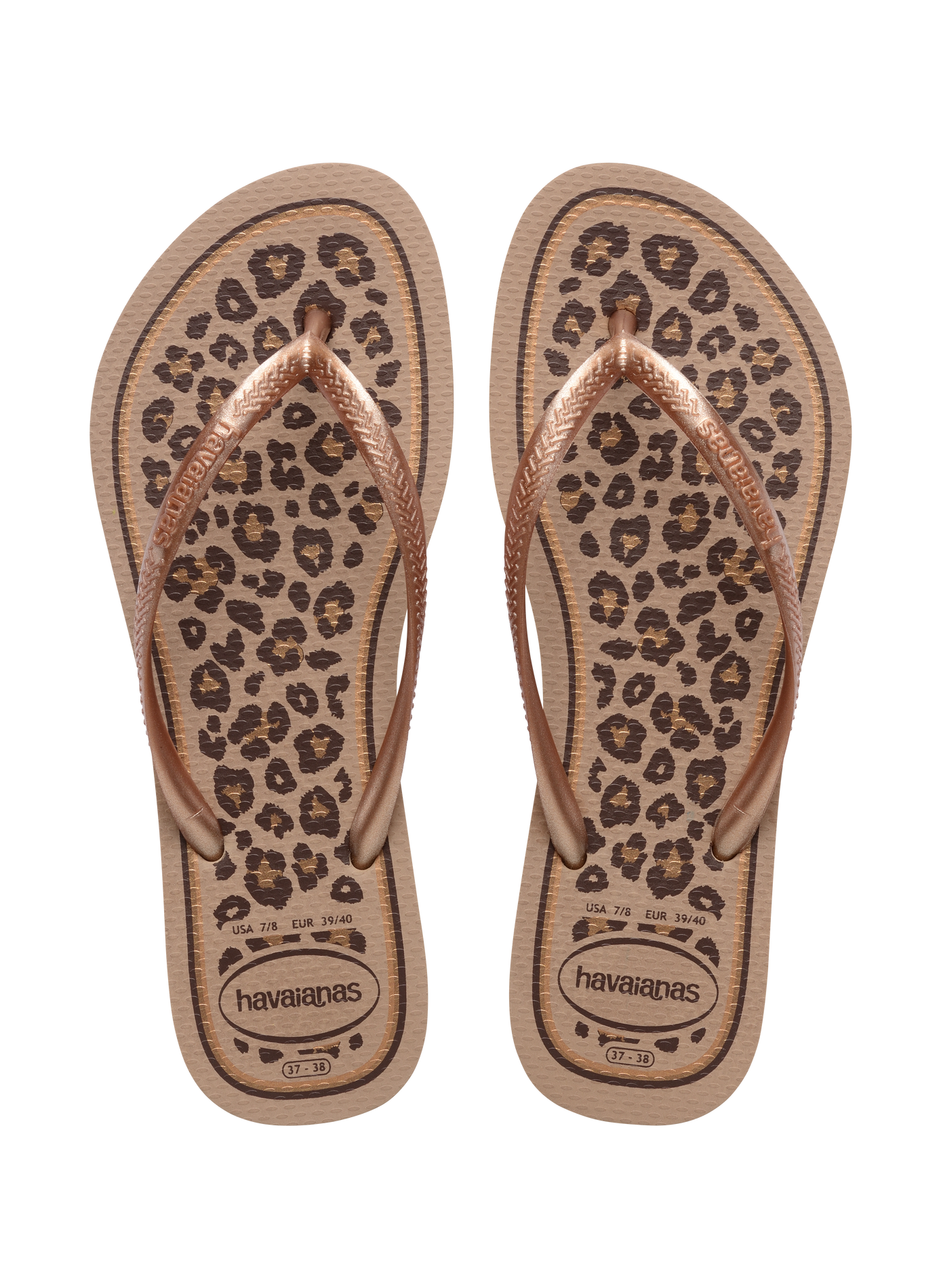 Tongs imprimées Slim Animals  HAVAIANAS Multicolore