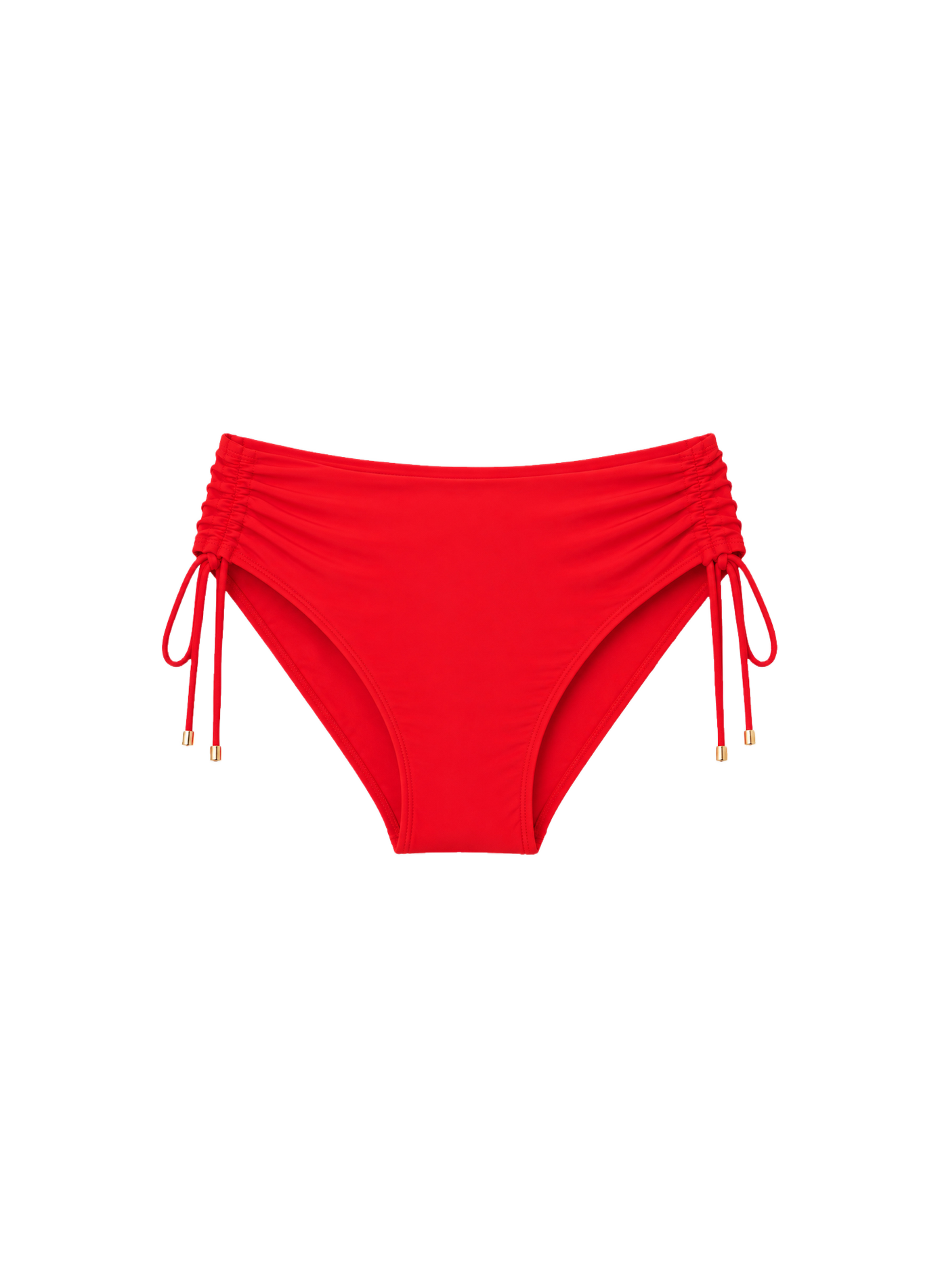 Bas de maillot de bain à noeuds SHAN Rouge