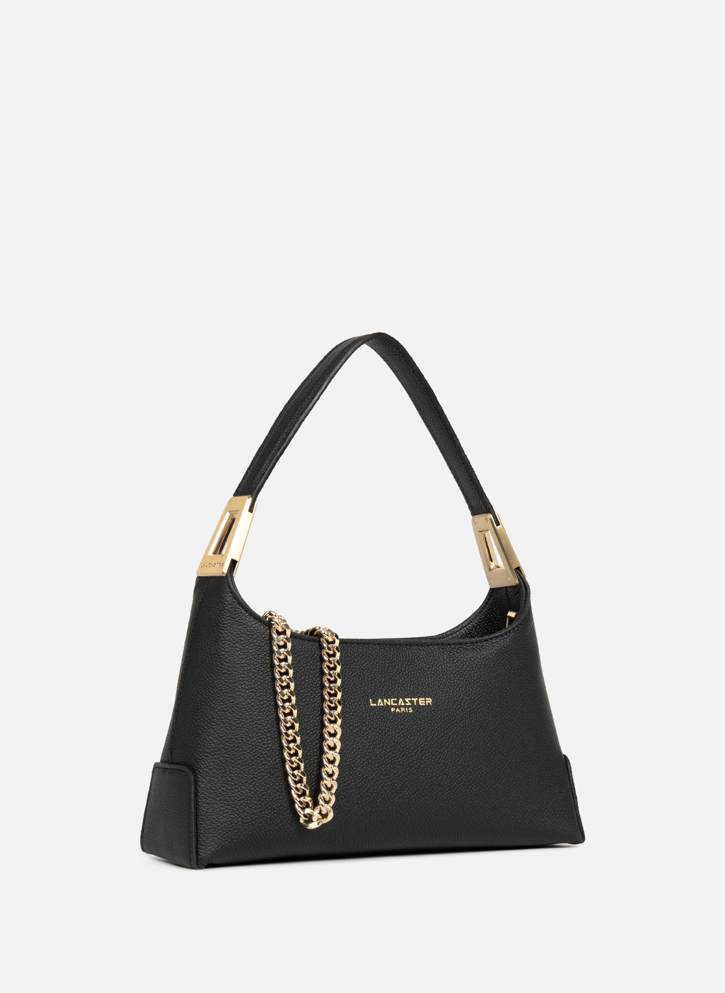 Petit sac à main - lychee ace LANCASTER Noir
