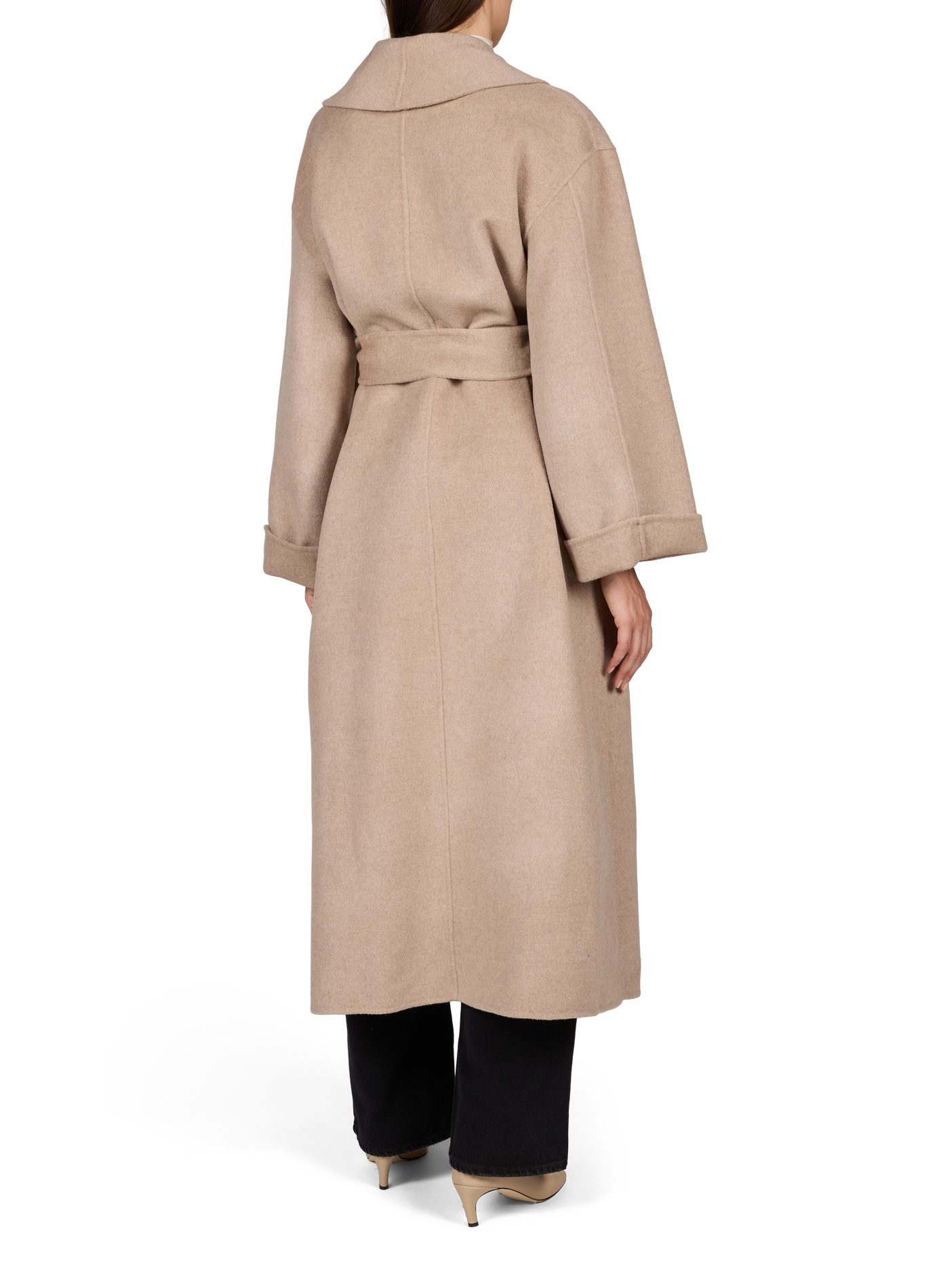 Manteau oversize Trullem en laine BY MALENE BIRGER Marron