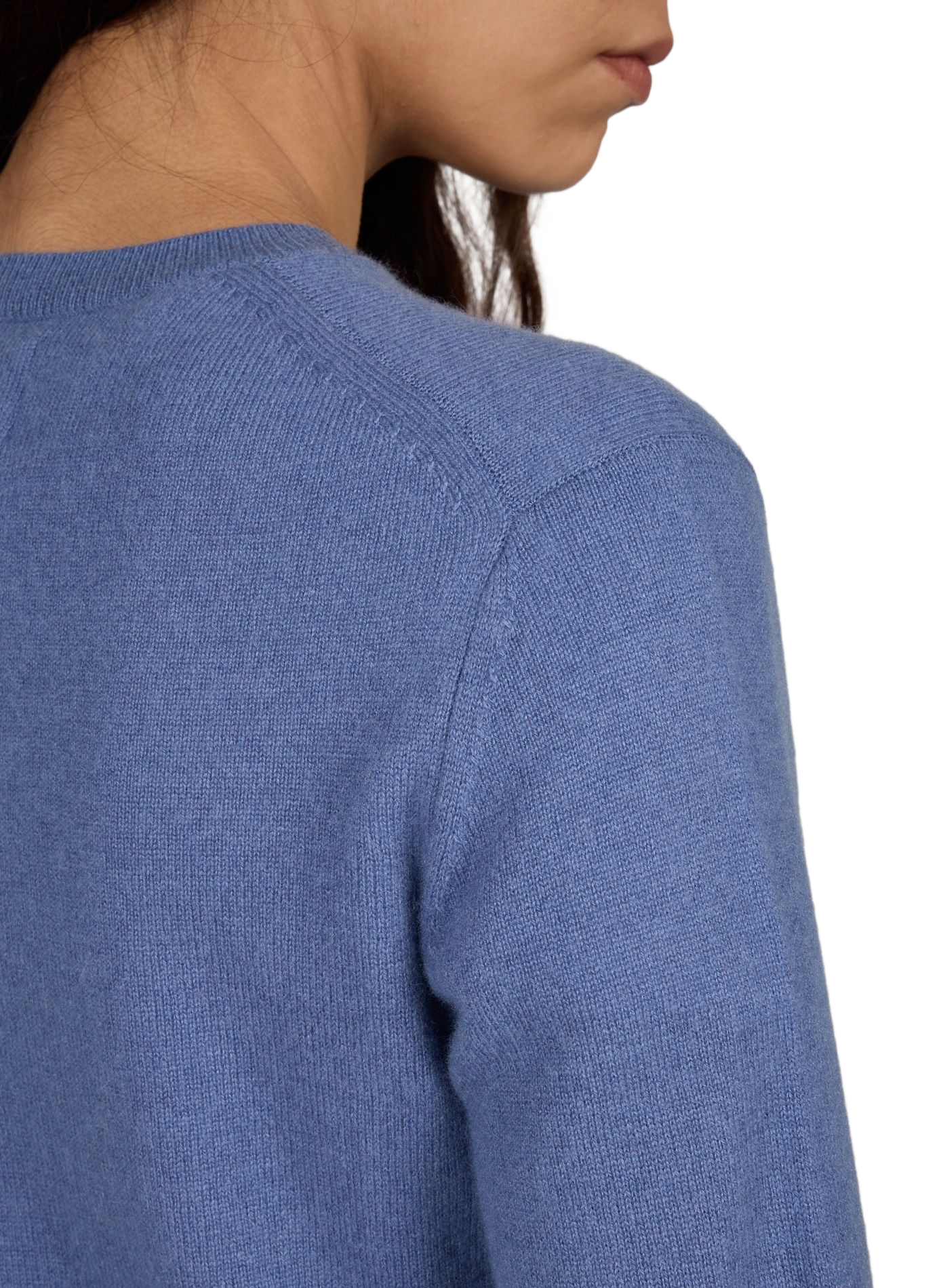 Kaschmirpullover AU PRINTEMPS PARIS Blau