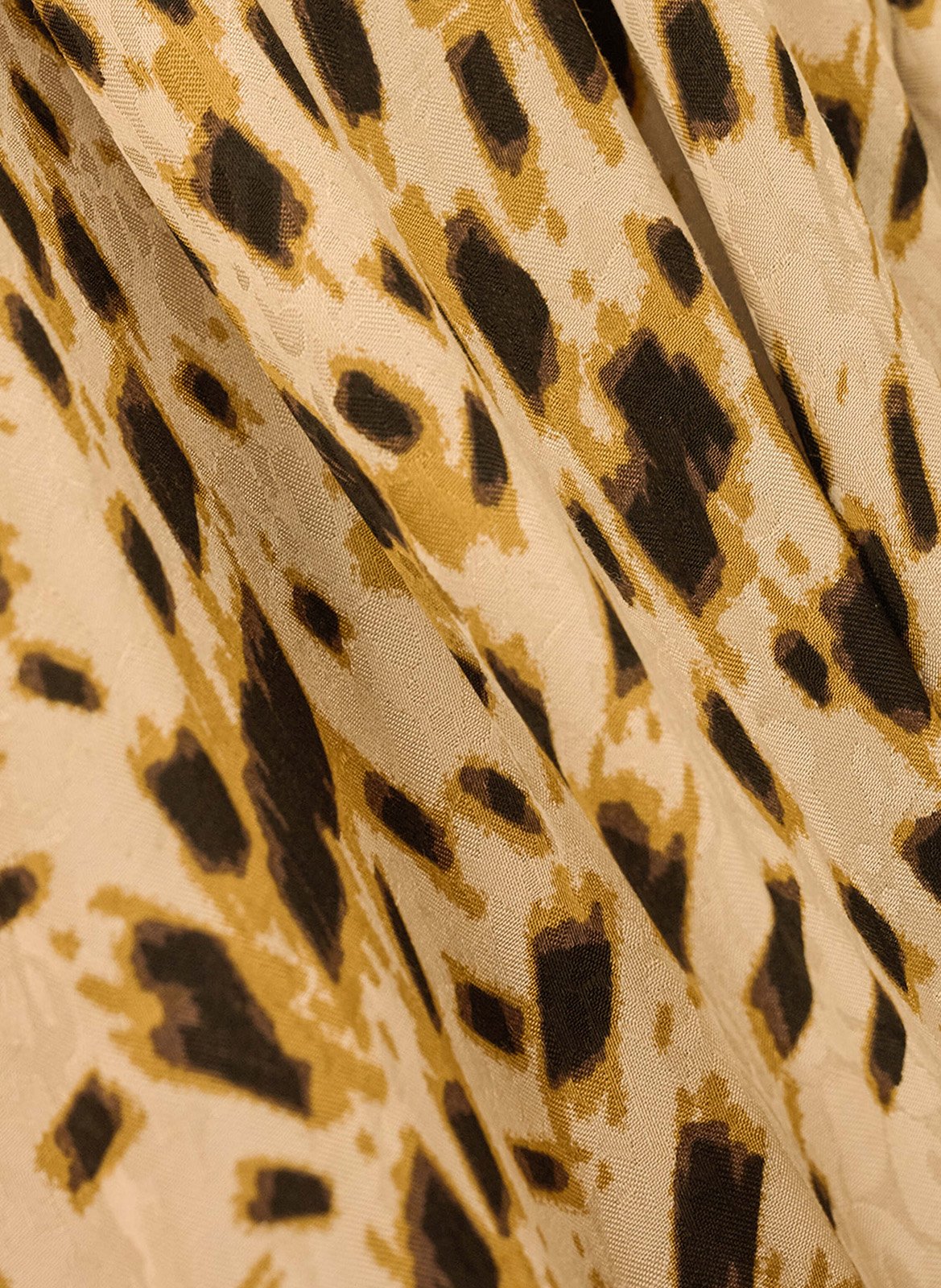Luipaardprint lange jurk Hoelia BA&SH Beige